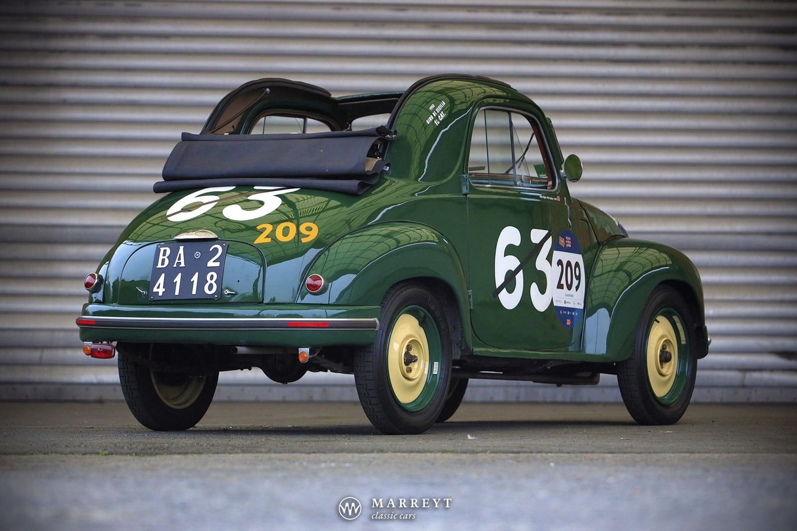 1952 - FIAT 500 C TOPOLINO MILLE MIGLIA, foto 25