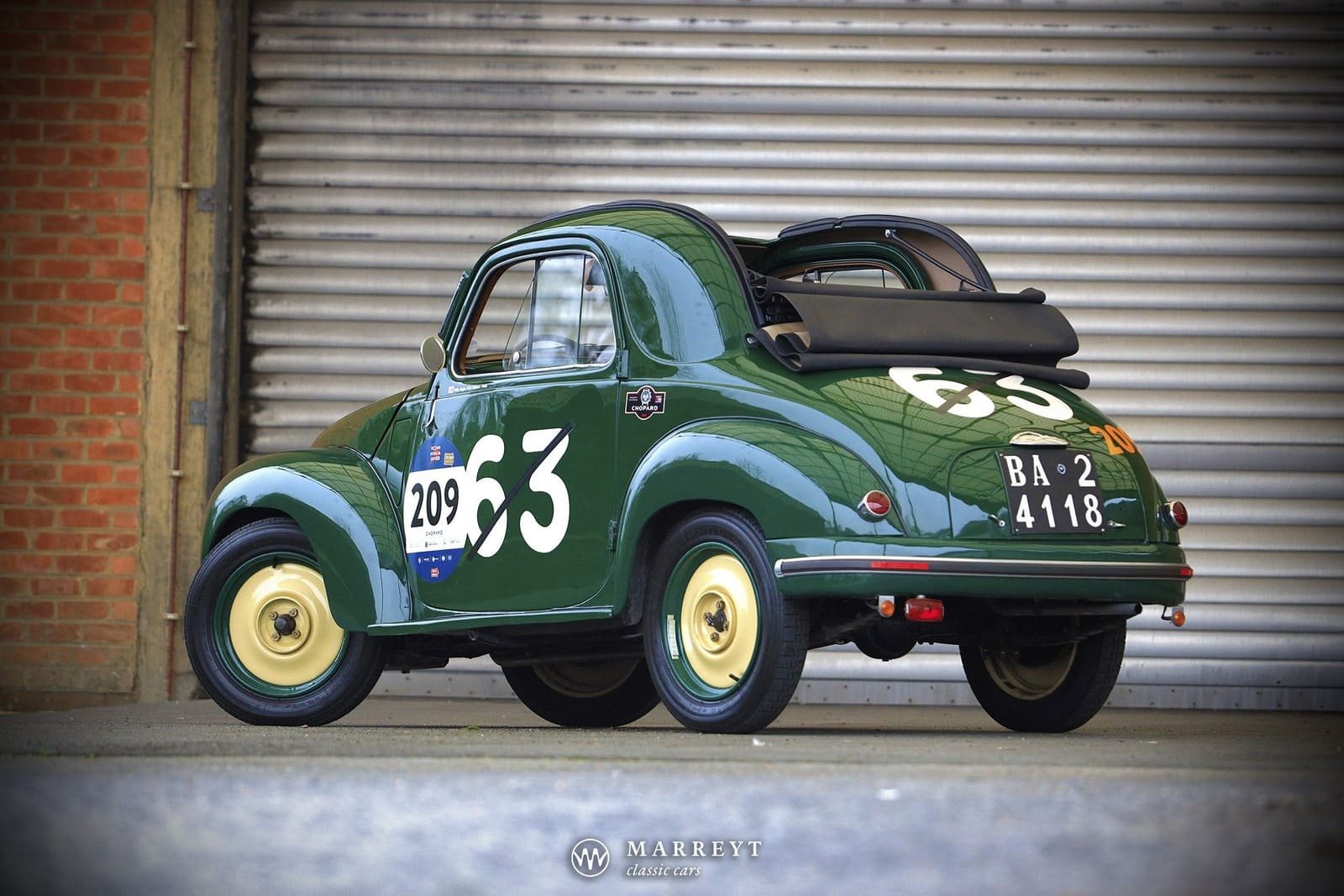 1952 - FIAT 500 C TOPOLINO MILLE MIGLIA, foto 27