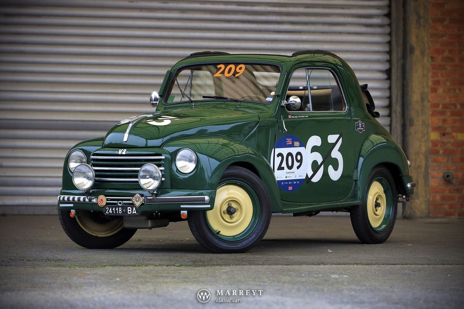 1952 - FIAT 500 C TOPOLINO MILLE MIGLIA, foto 29