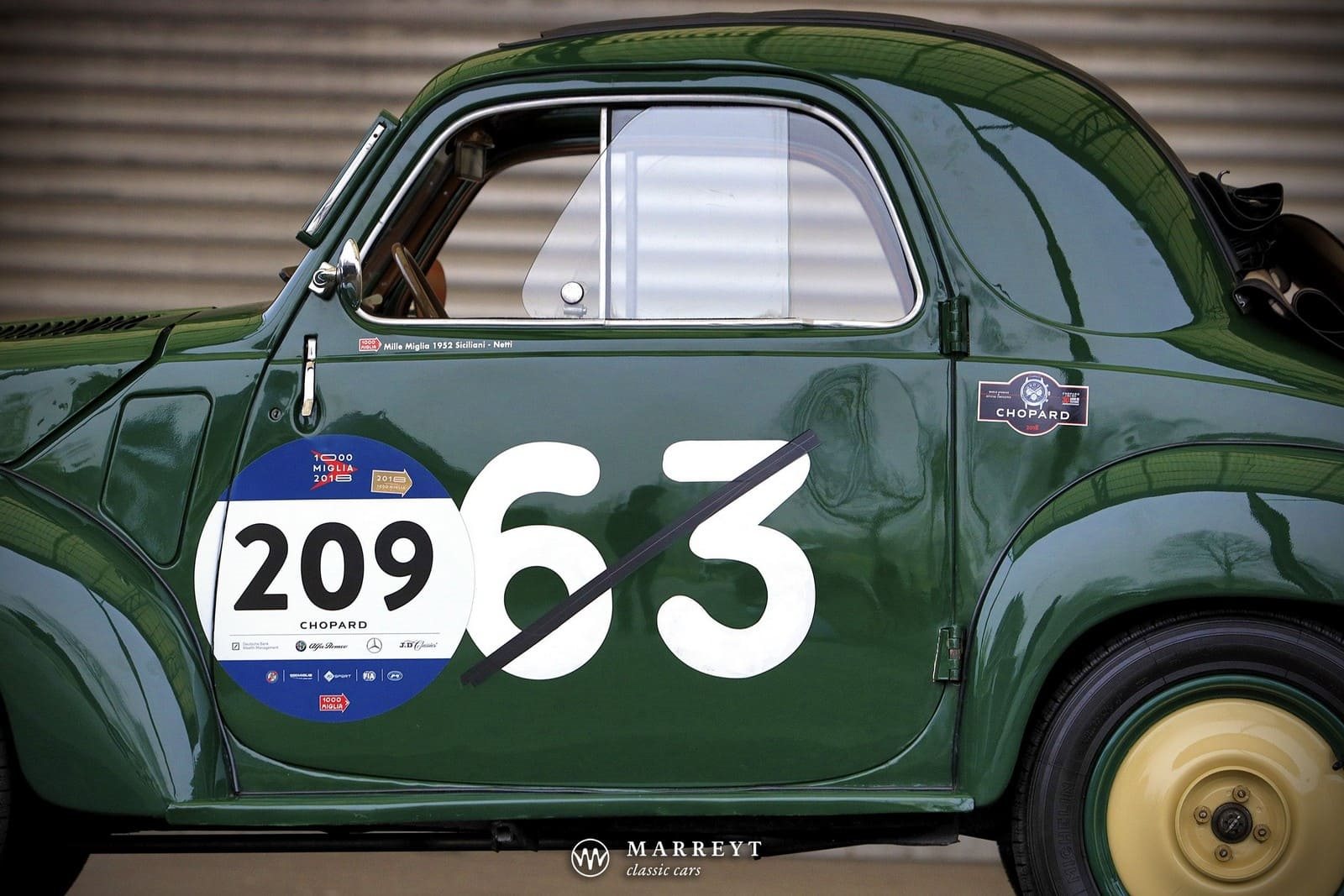 1952 - FIAT 500 C TOPOLINO MILLE MIGLIA, foto 41