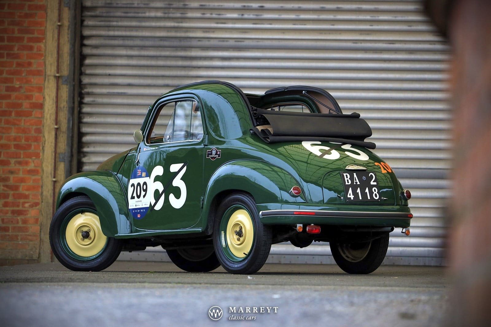 1952 - FIAT 500 C TOPOLINO MILLE MIGLIA, foto 50