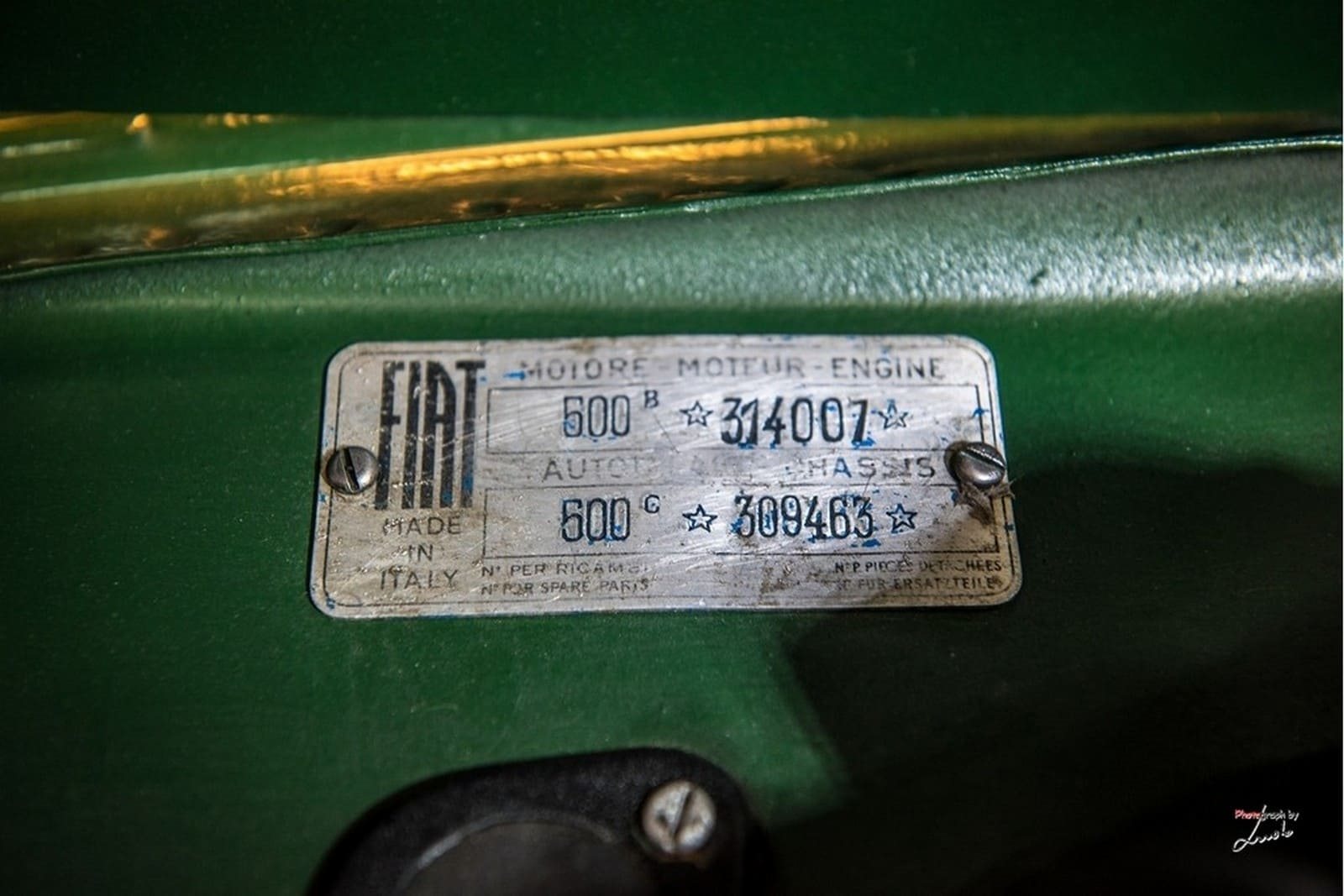 1952 - FIAT 500 C TOPOLINO MILLE MIGLIA, foto 68