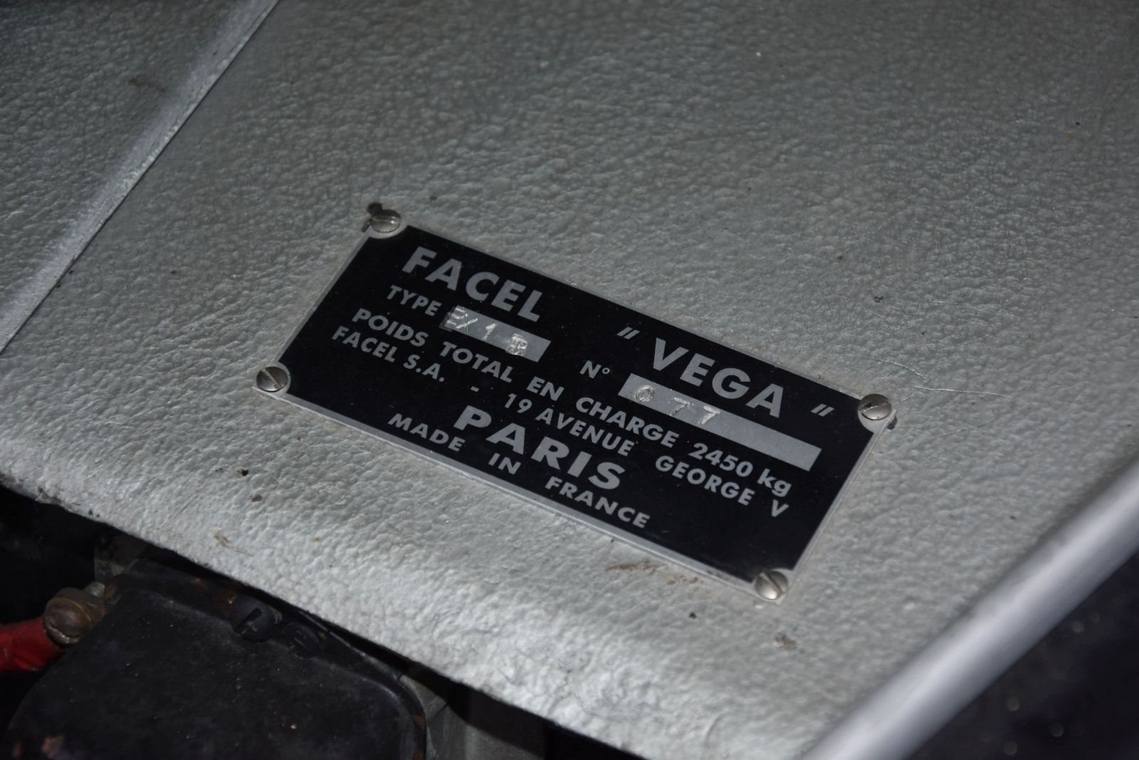 1960 - FACEL VEGA EXCELLENCE, foto 23