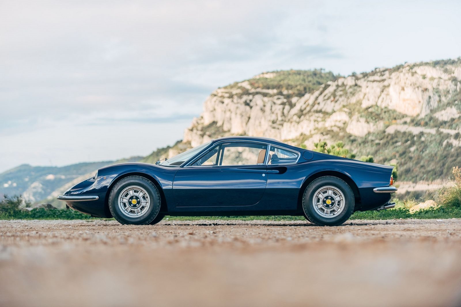 1972 - FERRARI DINO F246 GT BLU SCURO, foto 3