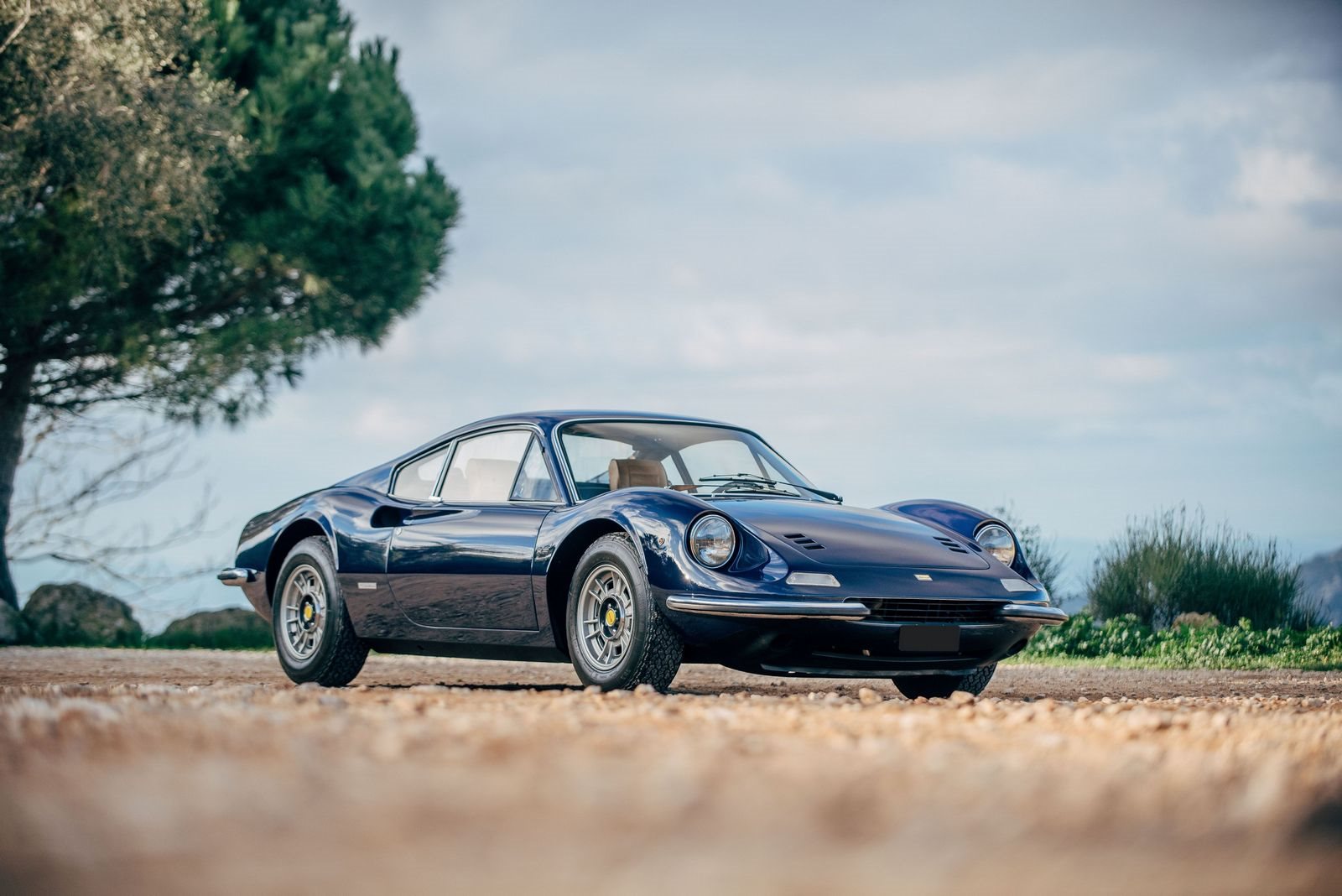 1972 - FERRARI DINO F246 GT BLU SCURO, foto 4