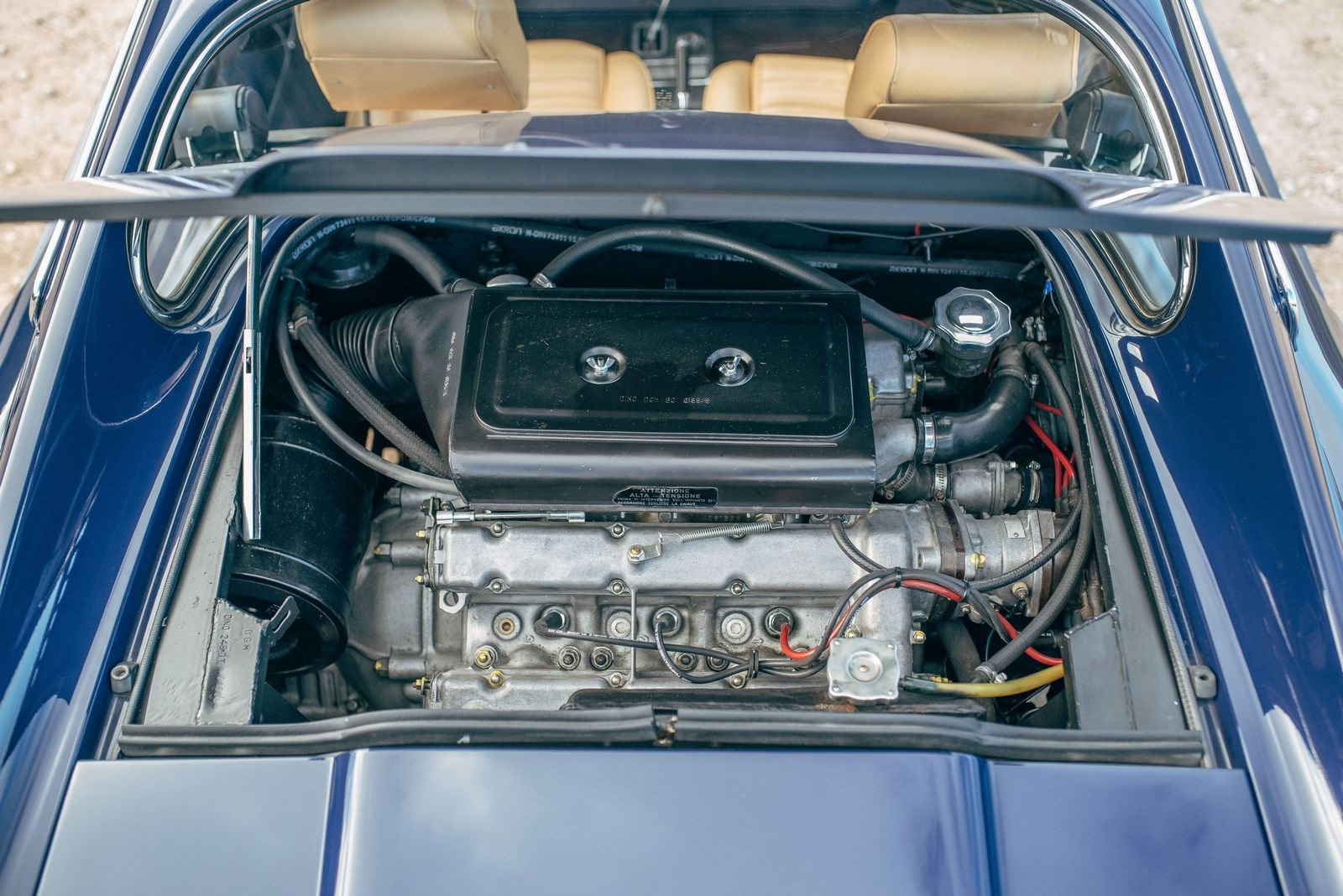 1972 - FERRARI DINO F246 GT BLU SCURO, foto 37