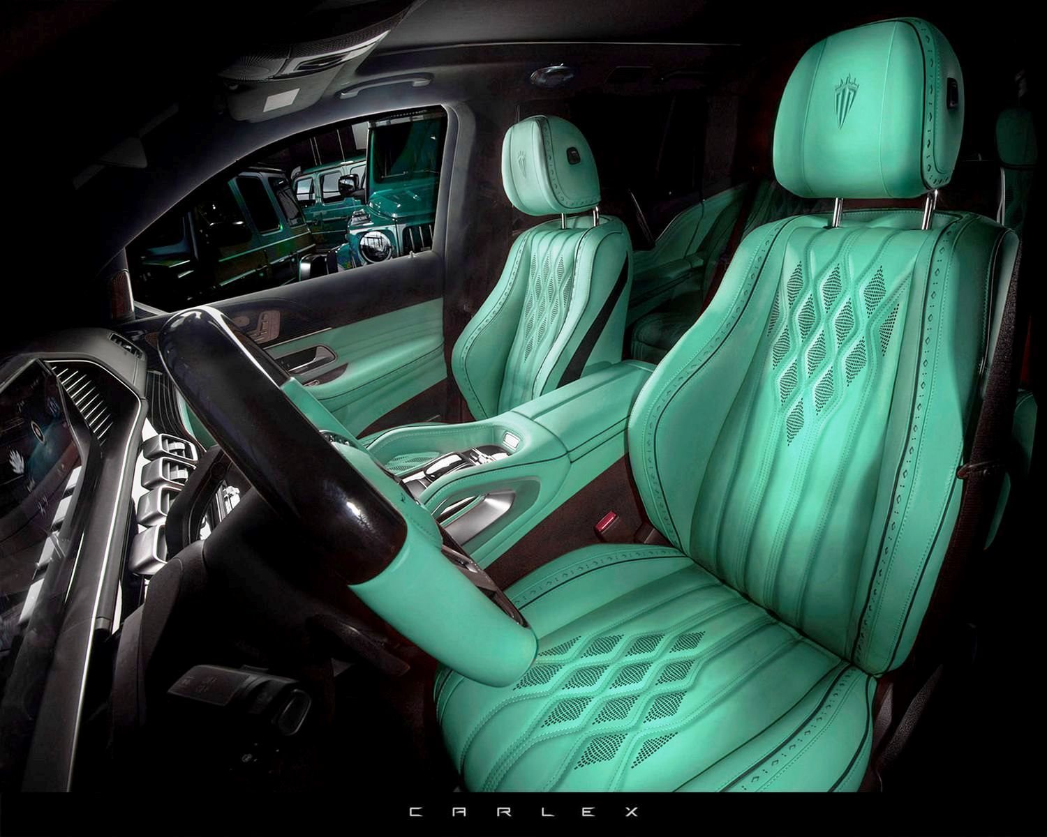 MERCEDES-MAYBACH GLS MINT & GOLD BY CARLEX DESIGN, foto 5