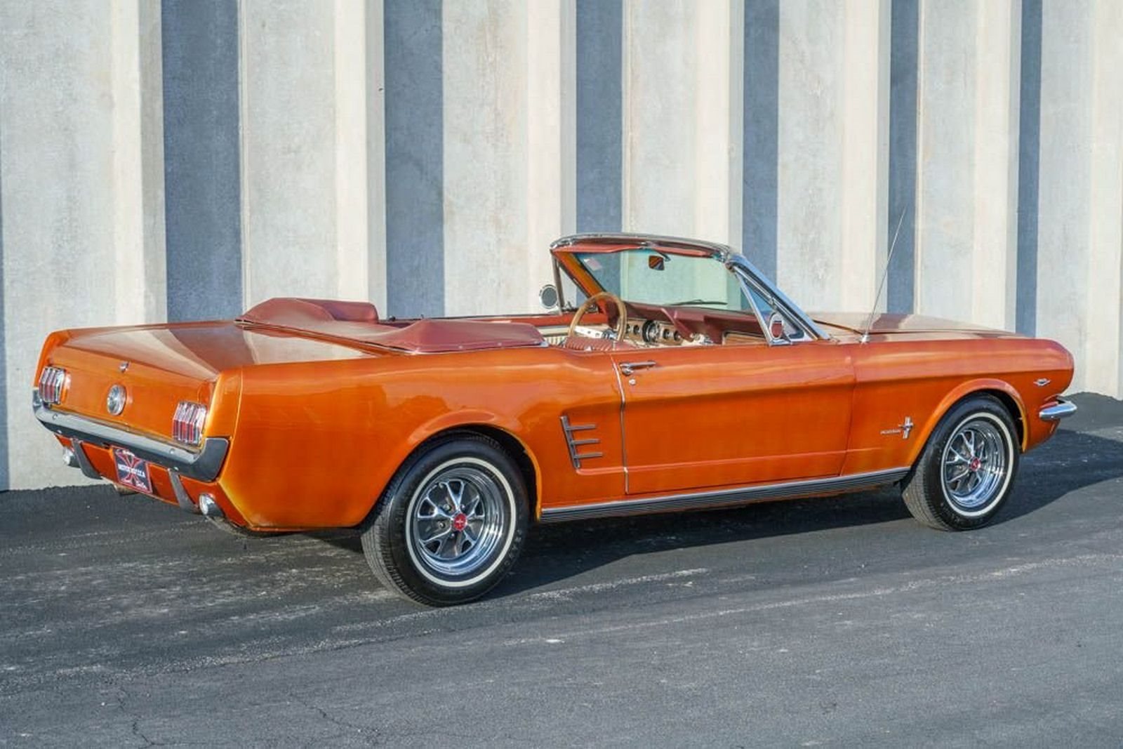 1966 - FORD MUSTANG CONVERTIBLE ORANGE, foto 4