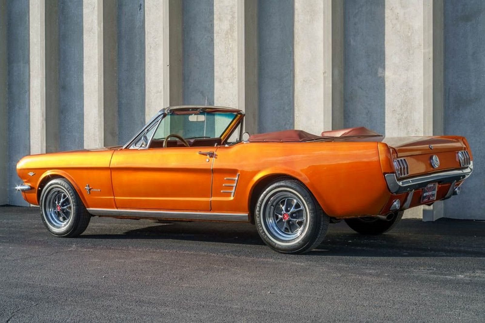 1966 - FORD MUSTANG CONVERTIBLE ORANGE, foto 6