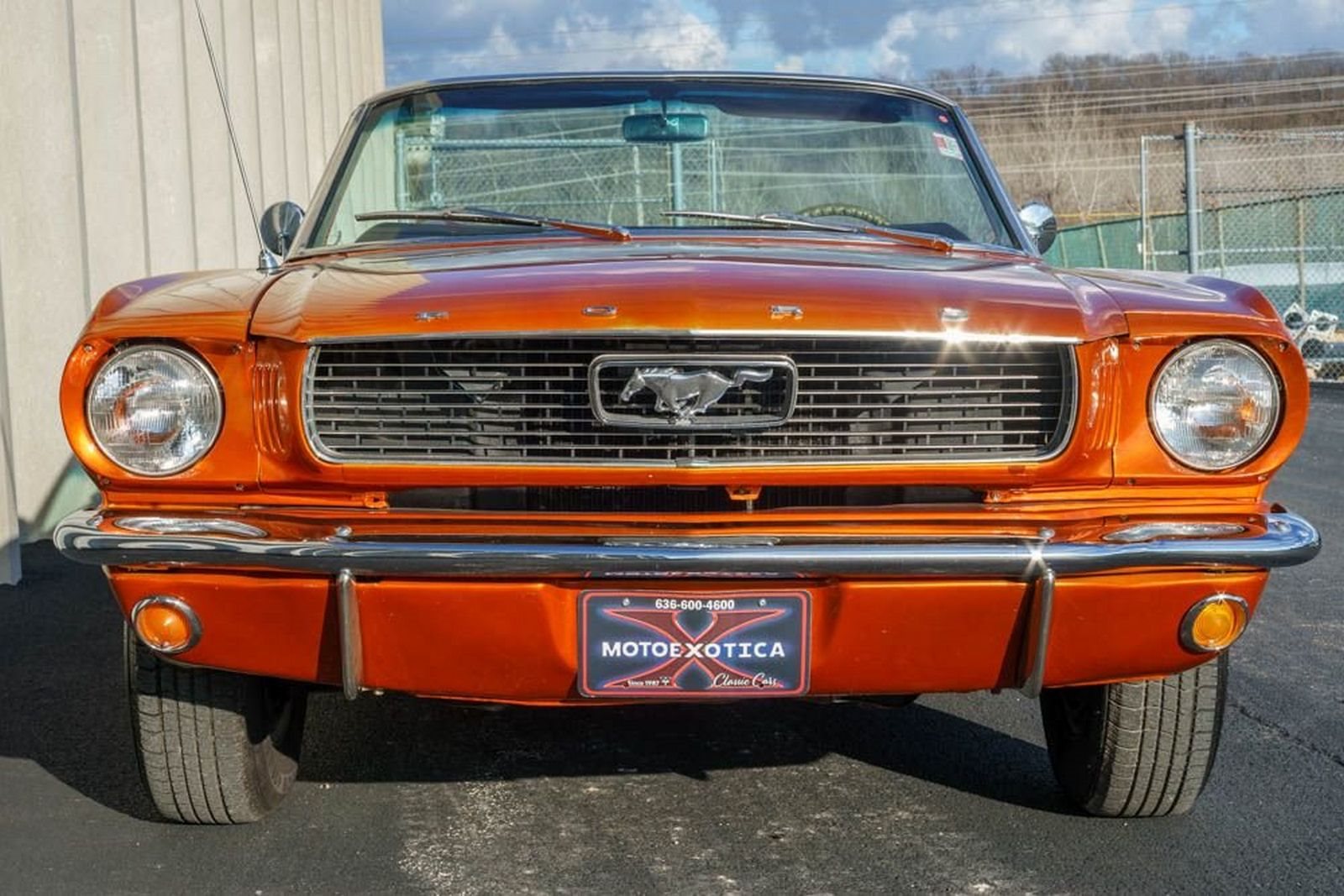 1966 - FORD MUSTANG CONVERTIBLE ORANGE, foto 8