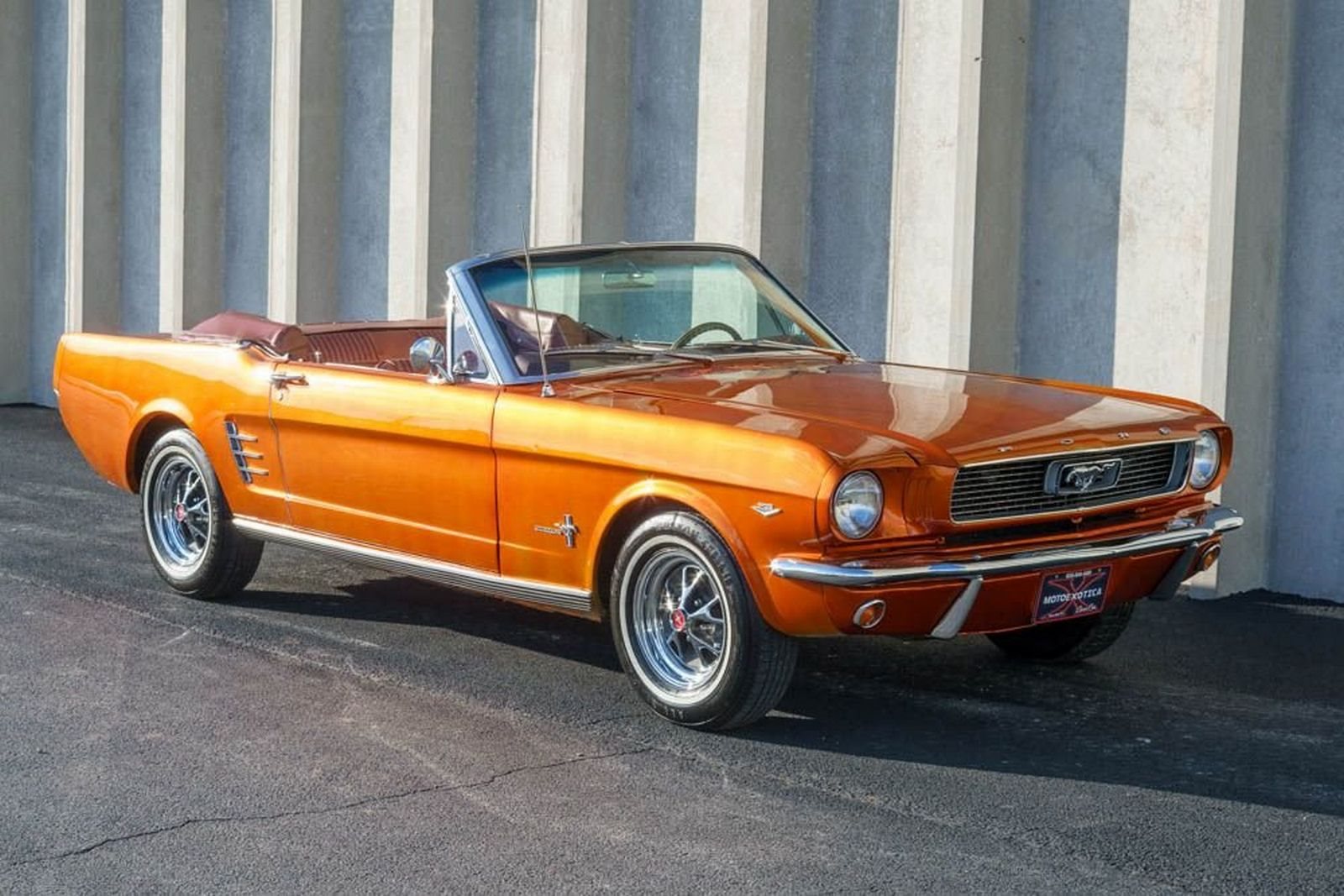 1966 - FORD MUSTANG CONVERTIBLE ORANGE, foto 9