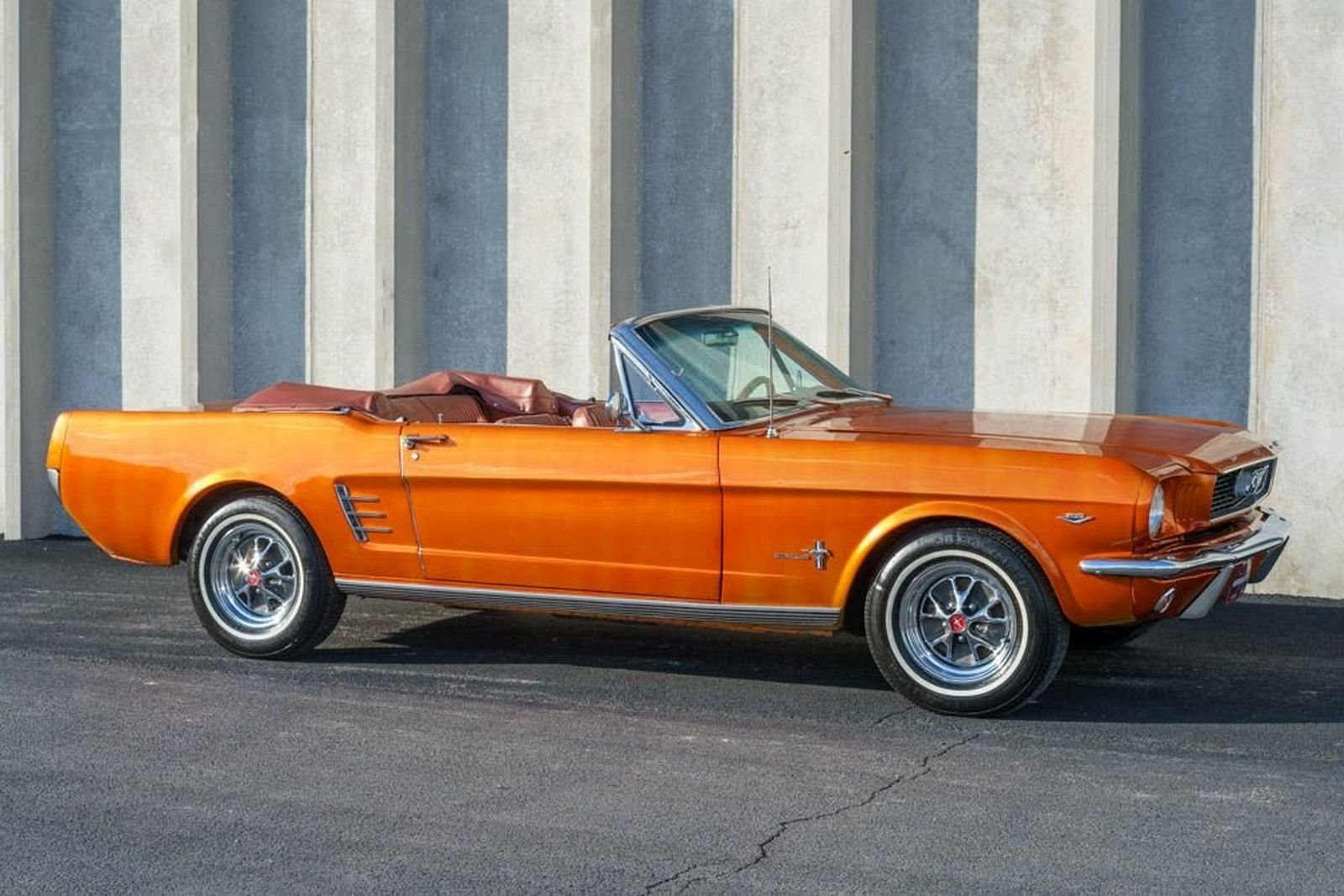 1966 - FORD MUSTANG CONVERTIBLE ORANGE, foto 10