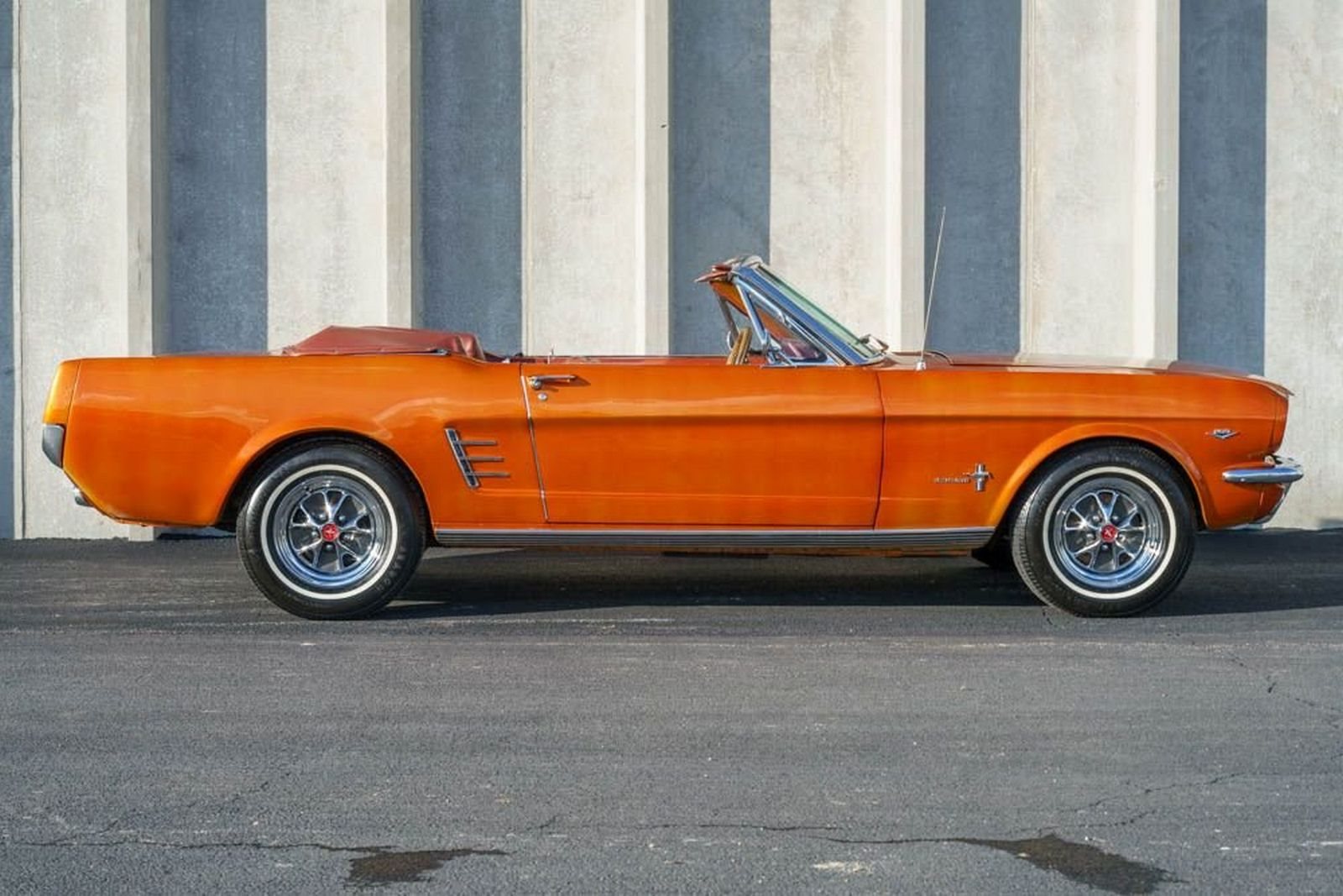 1966 - FORD MUSTANG CONVERTIBLE ORANGE, foto 11