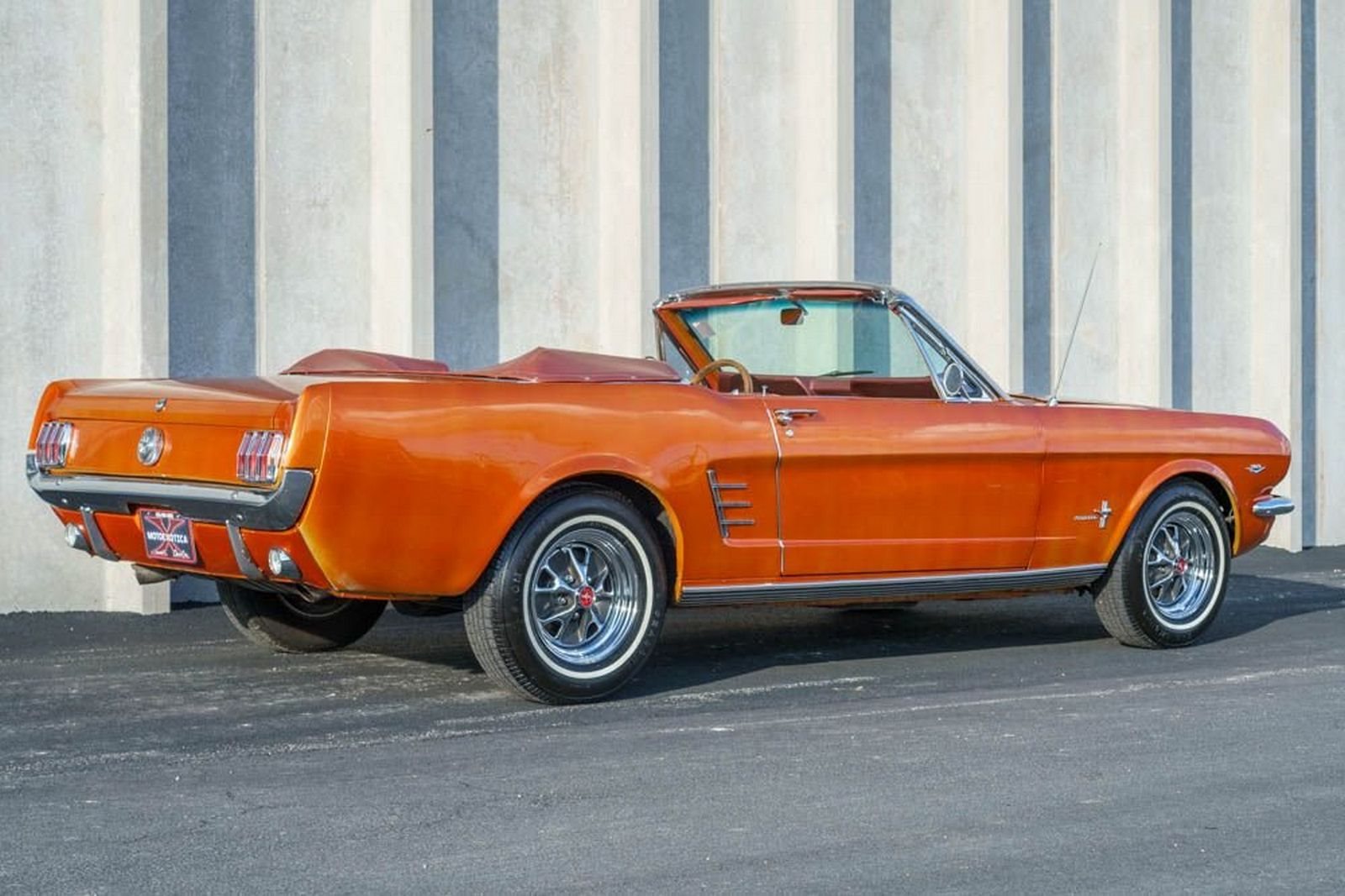 1966 - FORD MUSTANG CONVERTIBLE ORANGE, foto 12