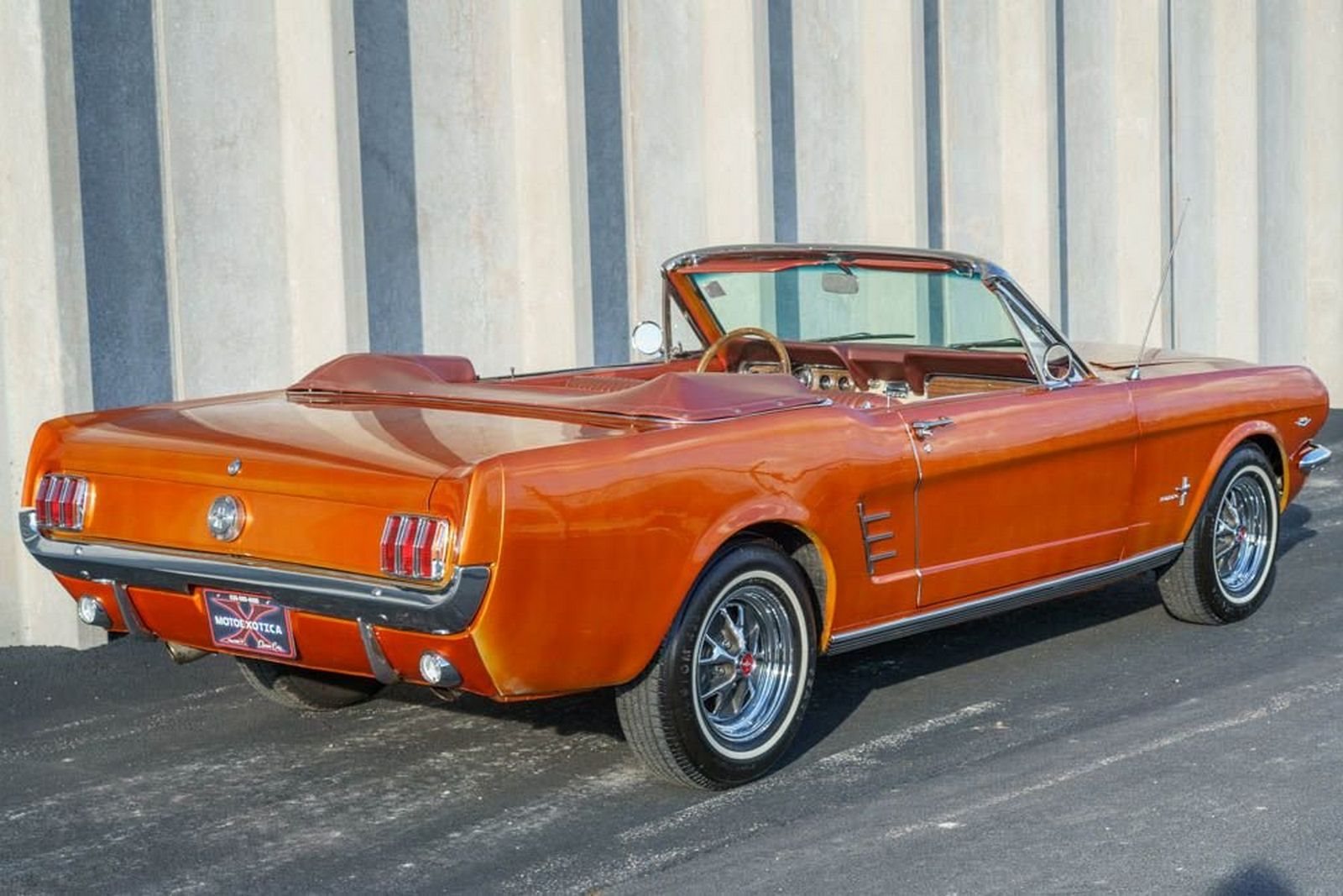 1966 - FORD MUSTANG CONVERTIBLE ORANGE, foto 13