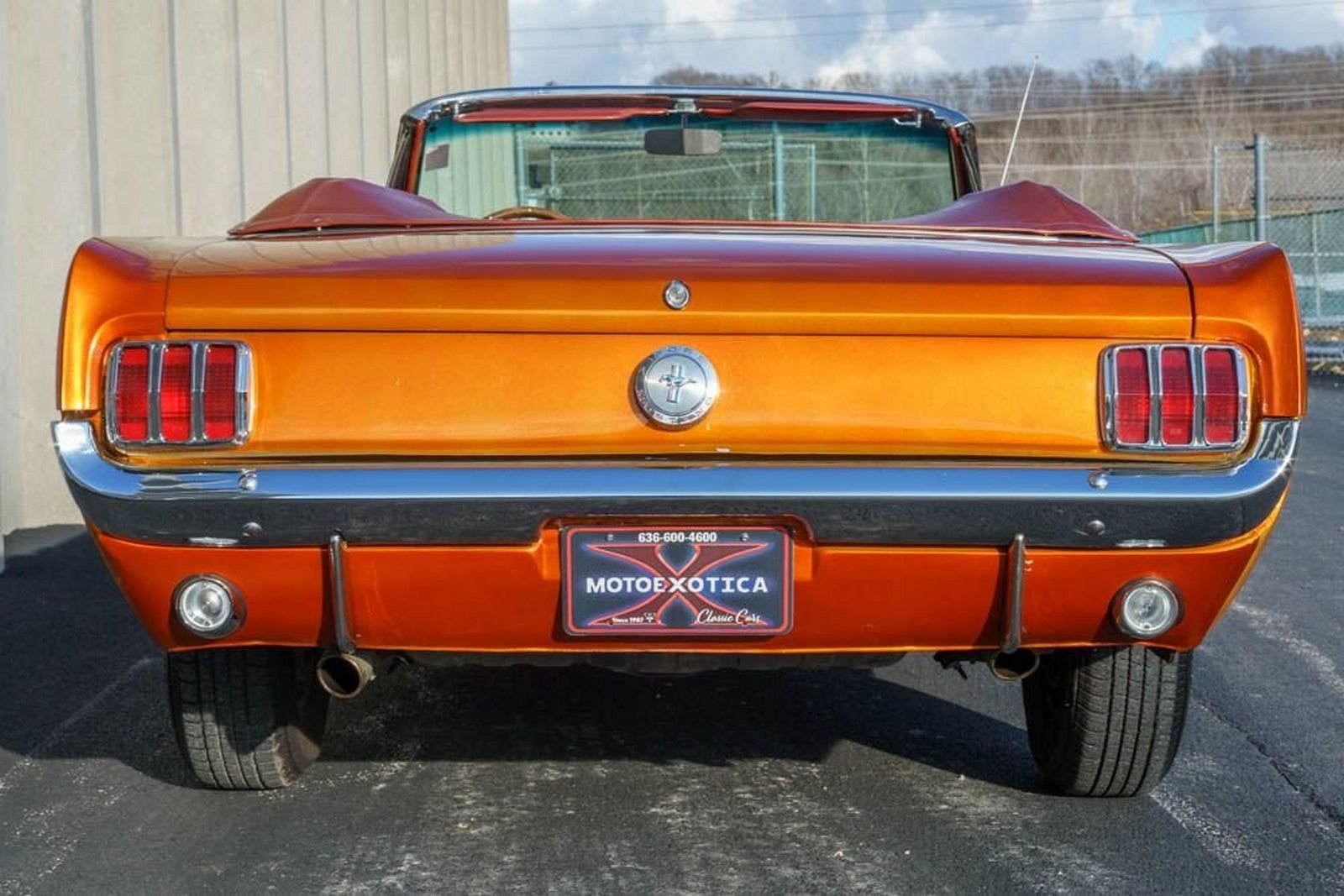 1966 - FORD MUSTANG CONVERTIBLE ORANGE, foto 14