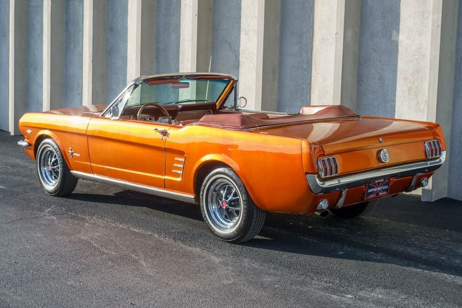 1966 - FORD MUSTANG CONVERTIBLE ORANGE, foto 15