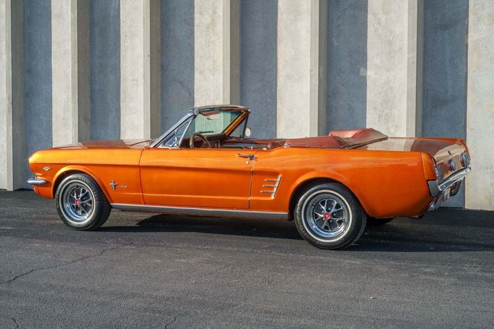 1966 - FORD MUSTANG CONVERTIBLE ORANGE, foto 16