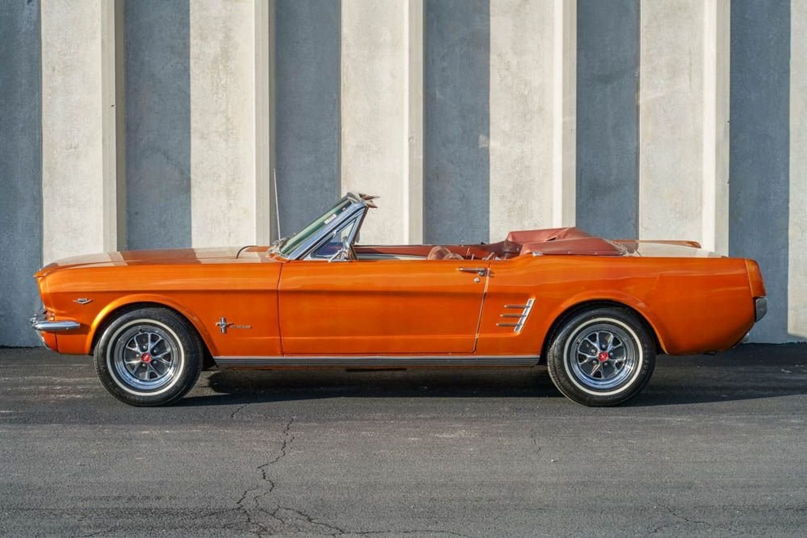 1966 - FORD MUSTANG CONVERTIBLE ORANGE, foto 17