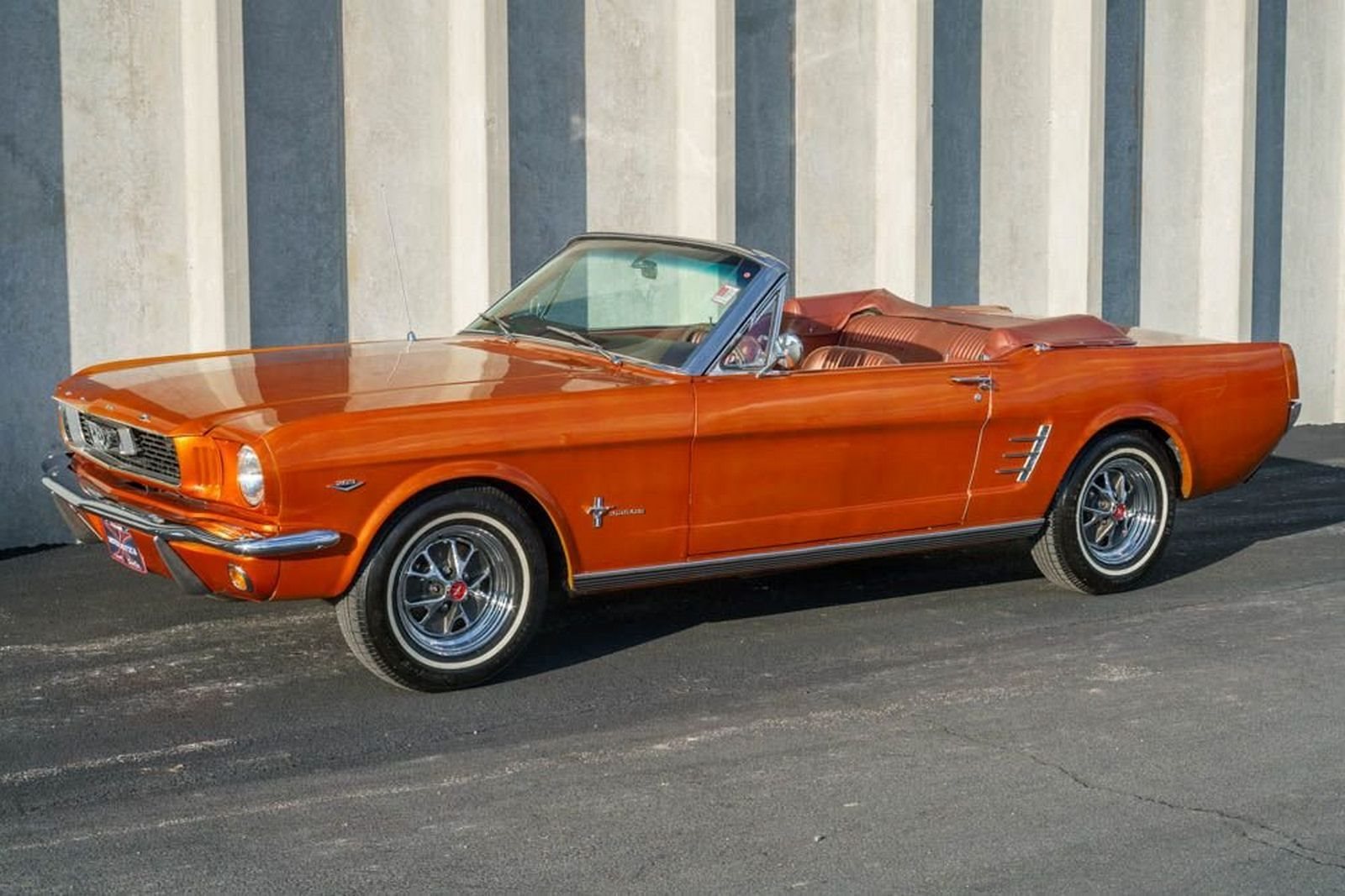 1966 - FORD MUSTANG CONVERTIBLE ORANGE, foto 18