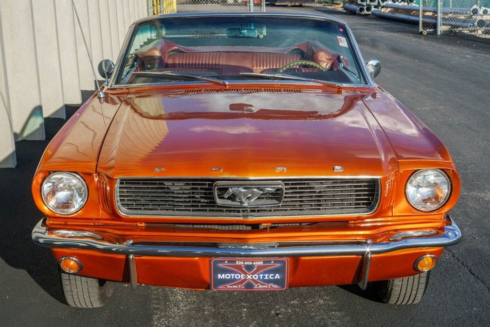 1966 - FORD MUSTANG CONVERTIBLE ORANGE, foto 20