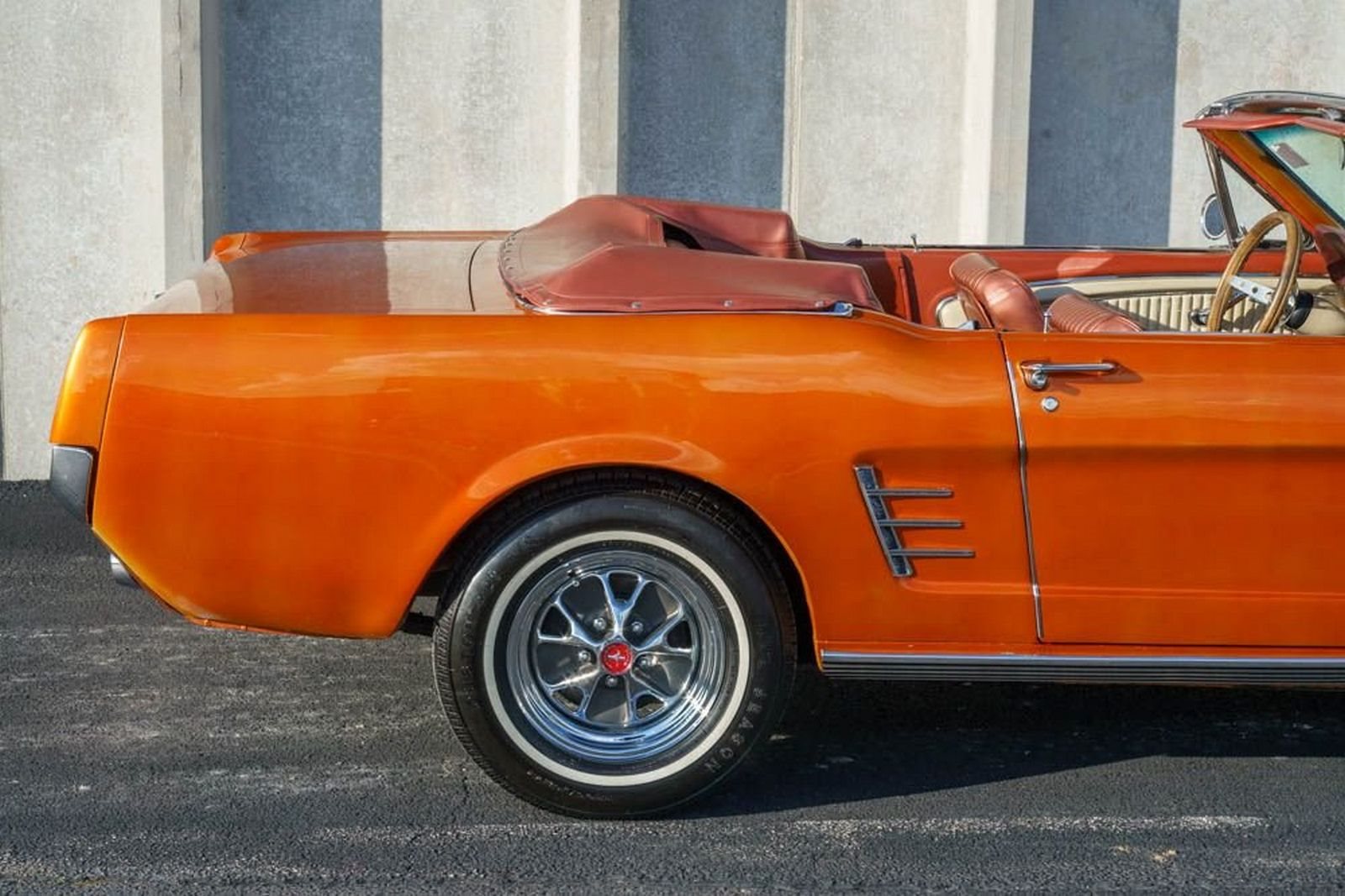 1966 - FORD MUSTANG CONVERTIBLE ORANGE, foto 23