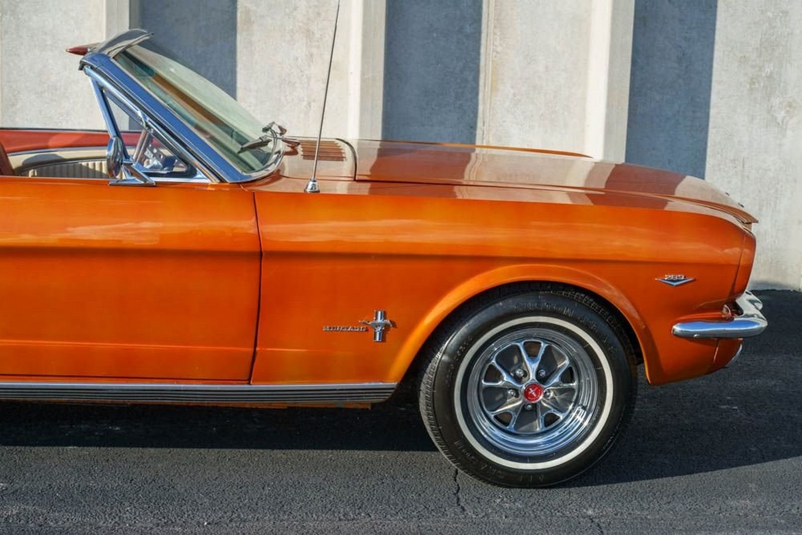 1966 - FORD MUSTANG CONVERTIBLE ORANGE, foto 24