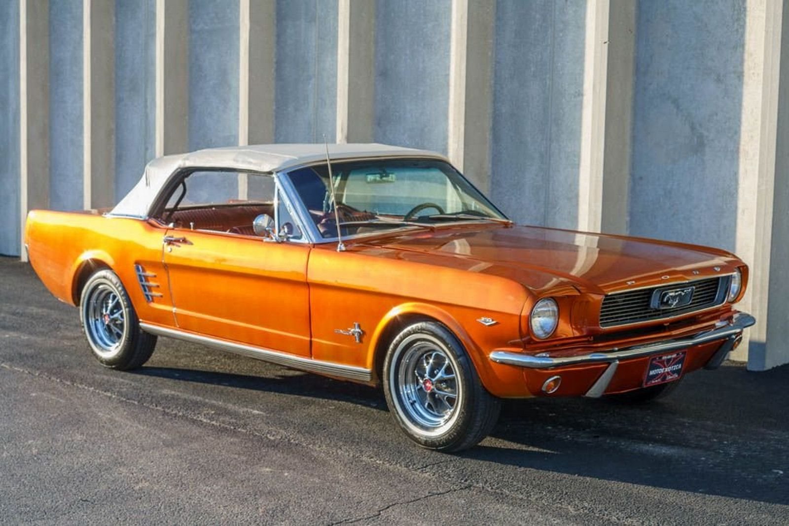 1966 - FORD MUSTANG CONVERTIBLE ORANGE, foto 25