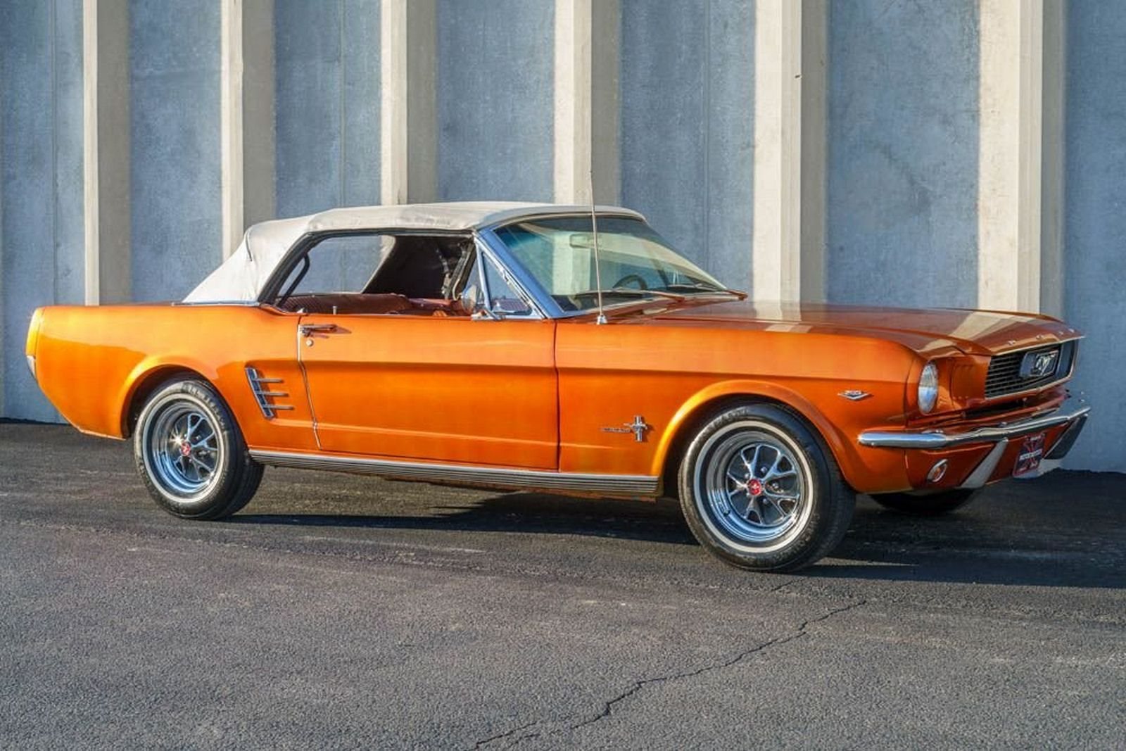 1966 - FORD MUSTANG CONVERTIBLE ORANGE, foto 26