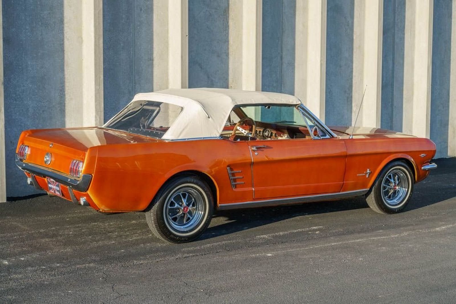 1966 - FORD MUSTANG CONVERTIBLE ORANGE, foto 27