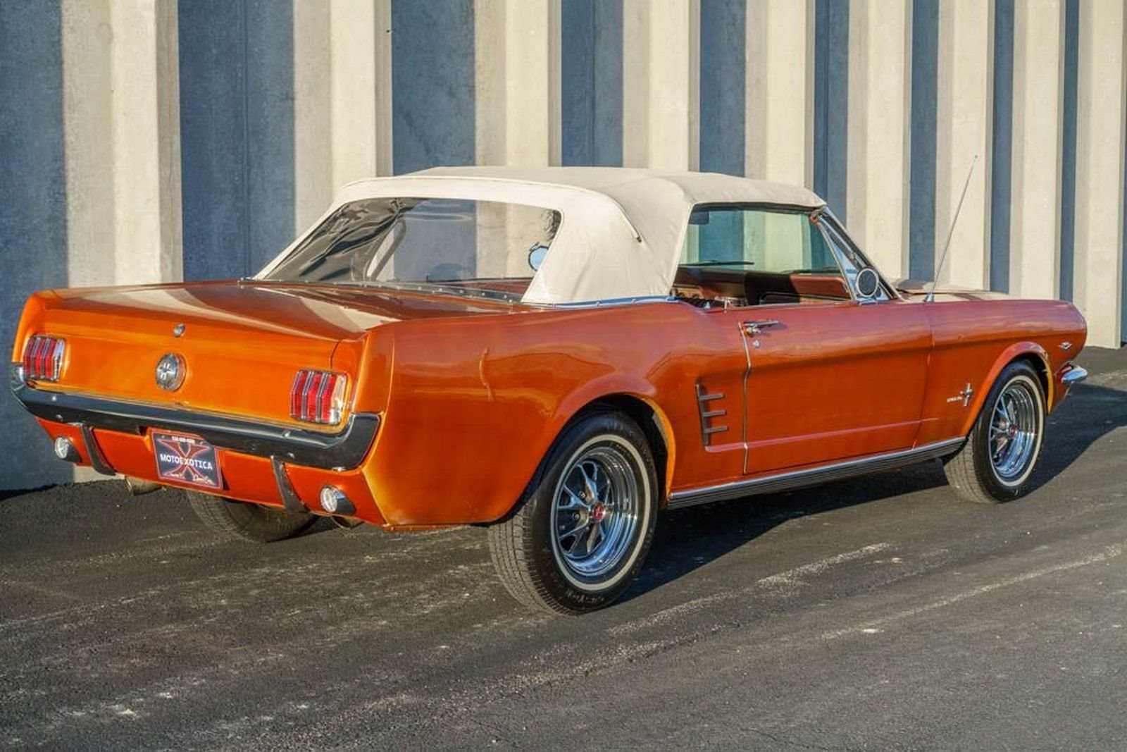 1966 - FORD MUSTANG CONVERTIBLE ORANGE, foto 28