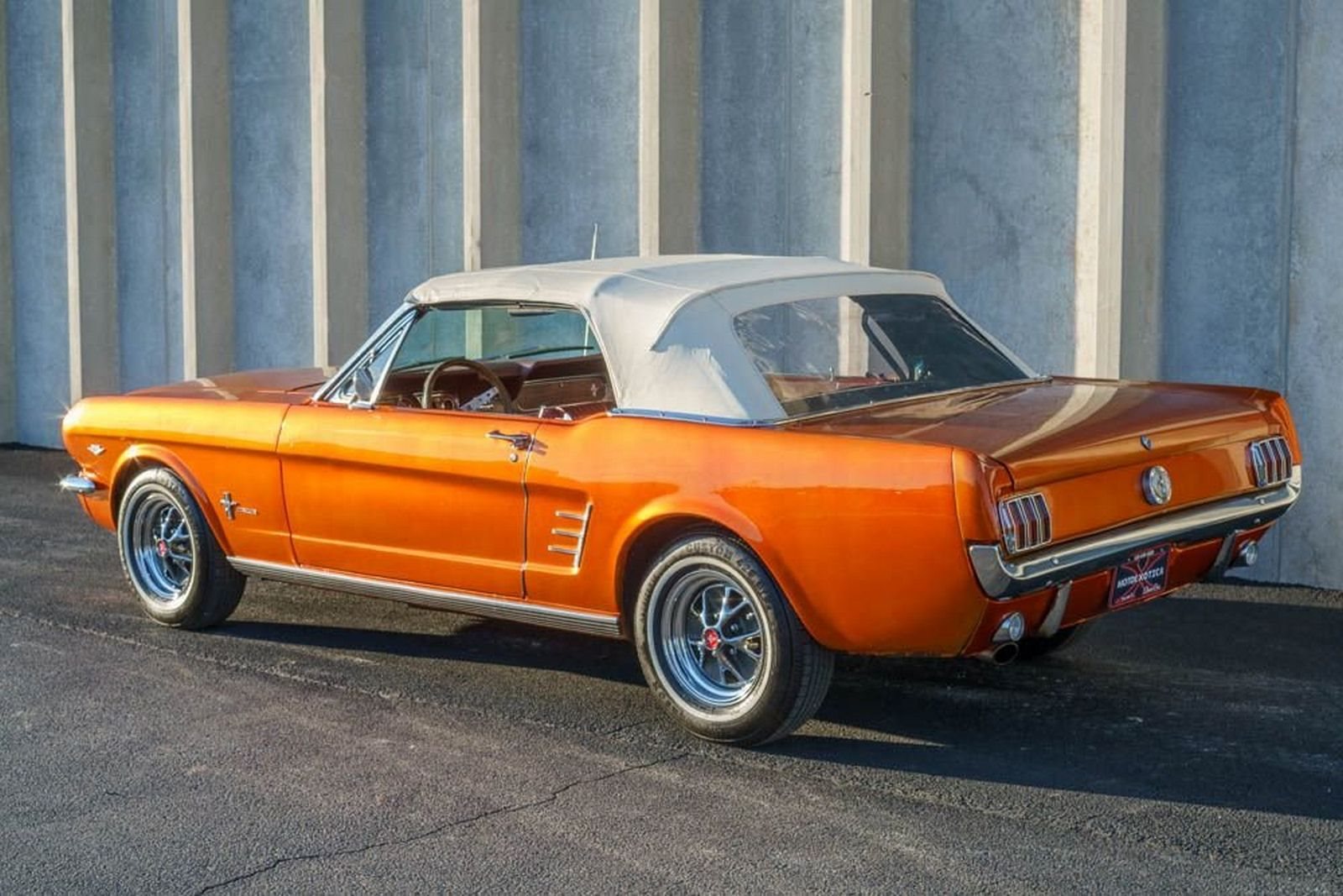 1966 - FORD MUSTANG CONVERTIBLE ORANGE, foto 29