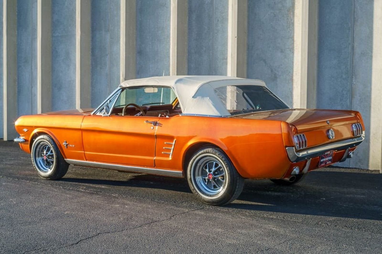 1966 - FORD MUSTANG CONVERTIBLE ORANGE, foto 30