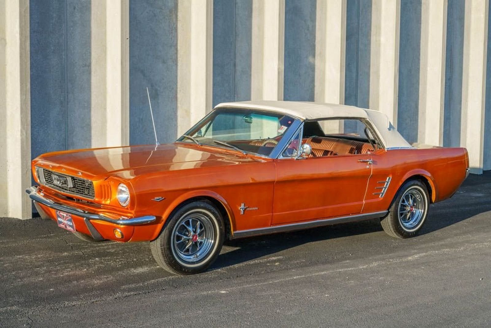 1966 - FORD MUSTANG CONVERTIBLE ORANGE, foto 32