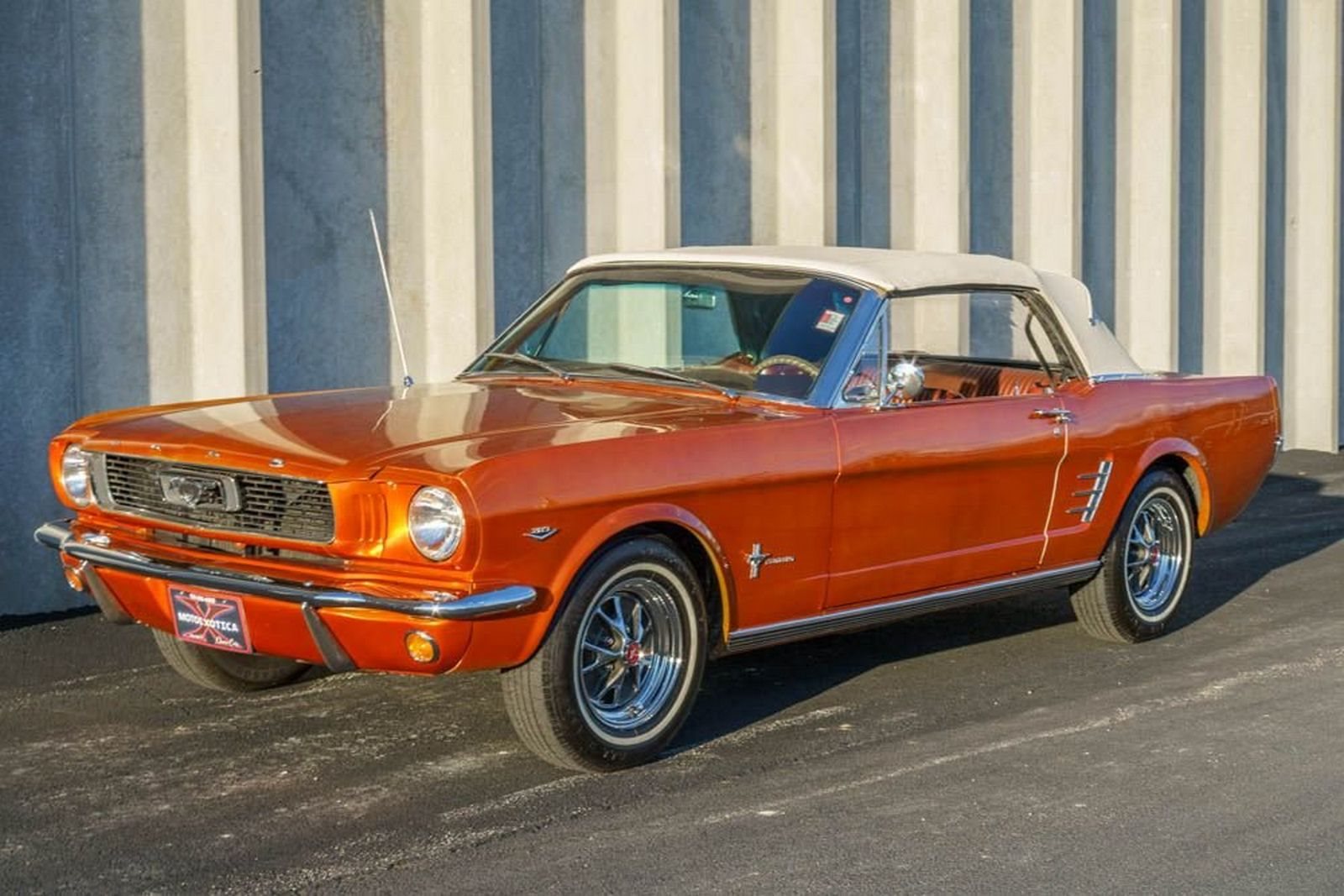 1966 - FORD MUSTANG CONVERTIBLE ORANGE, foto 33