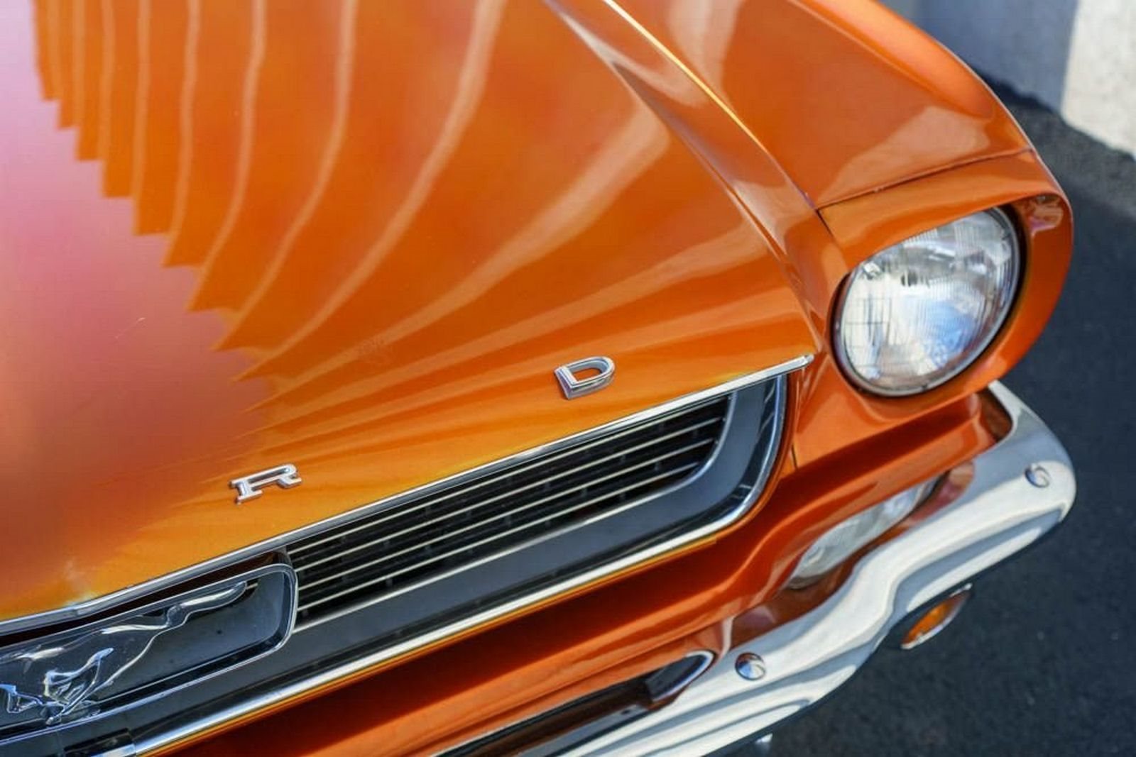 1966 - FORD MUSTANG CONVERTIBLE ORANGE, foto 39