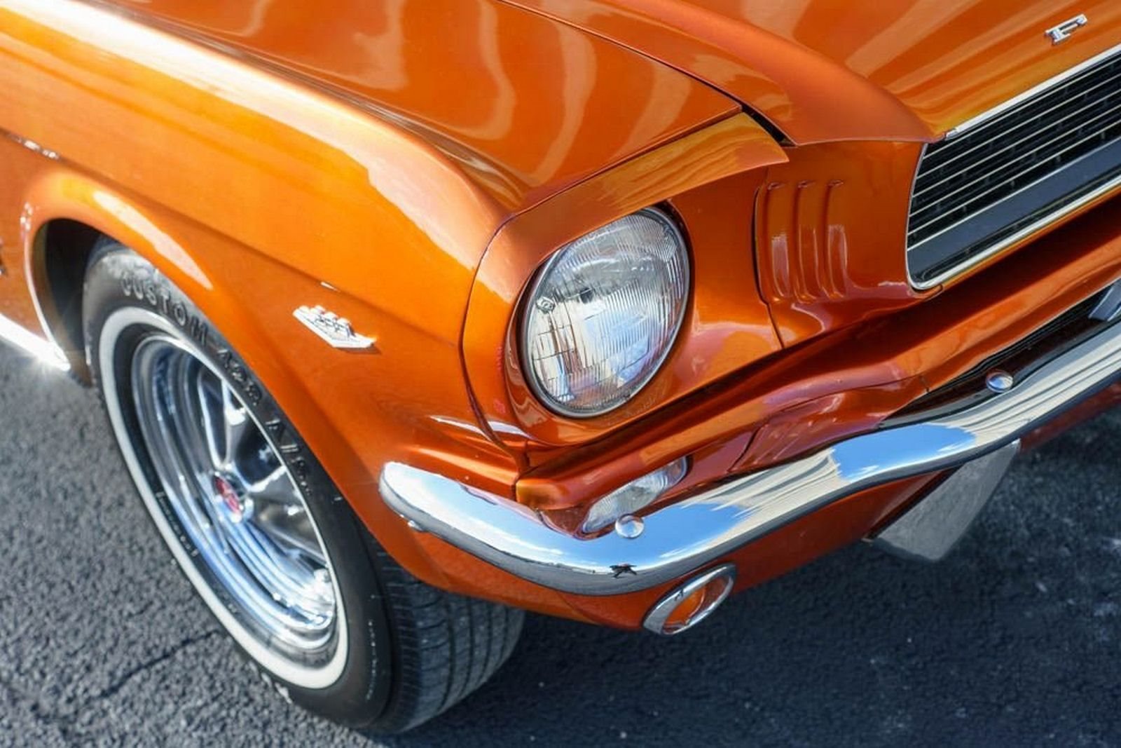 1966 - FORD MUSTANG CONVERTIBLE ORANGE, foto 40