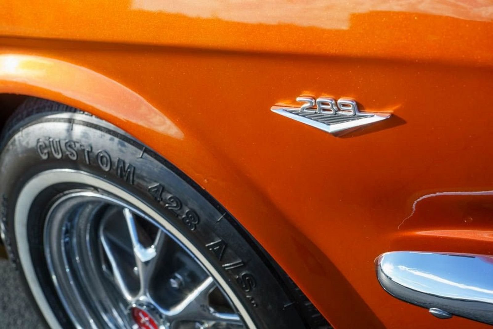 1966 - FORD MUSTANG CONVERTIBLE ORANGE, foto 41