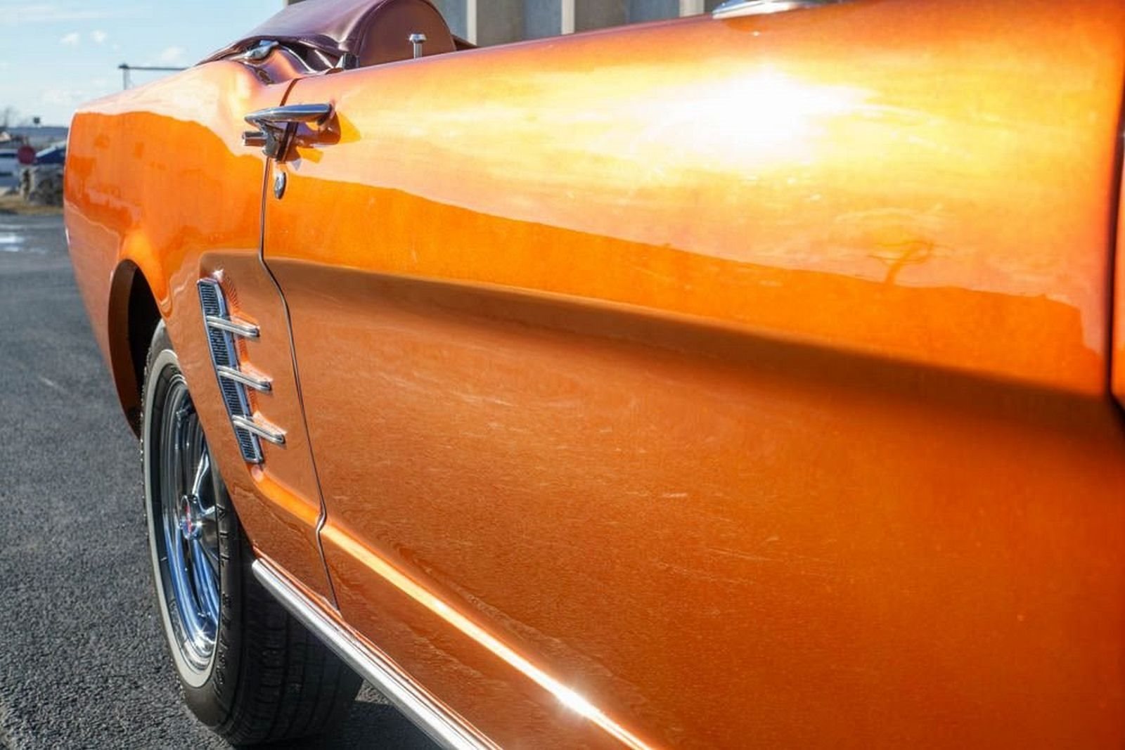 1966 - FORD MUSTANG CONVERTIBLE ORANGE, foto 45