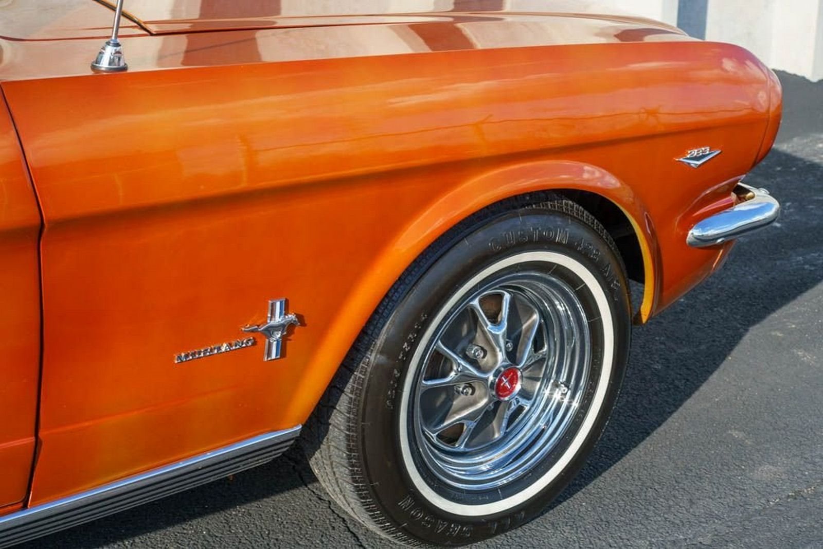 1966 - FORD MUSTANG CONVERTIBLE ORANGE, foto 49