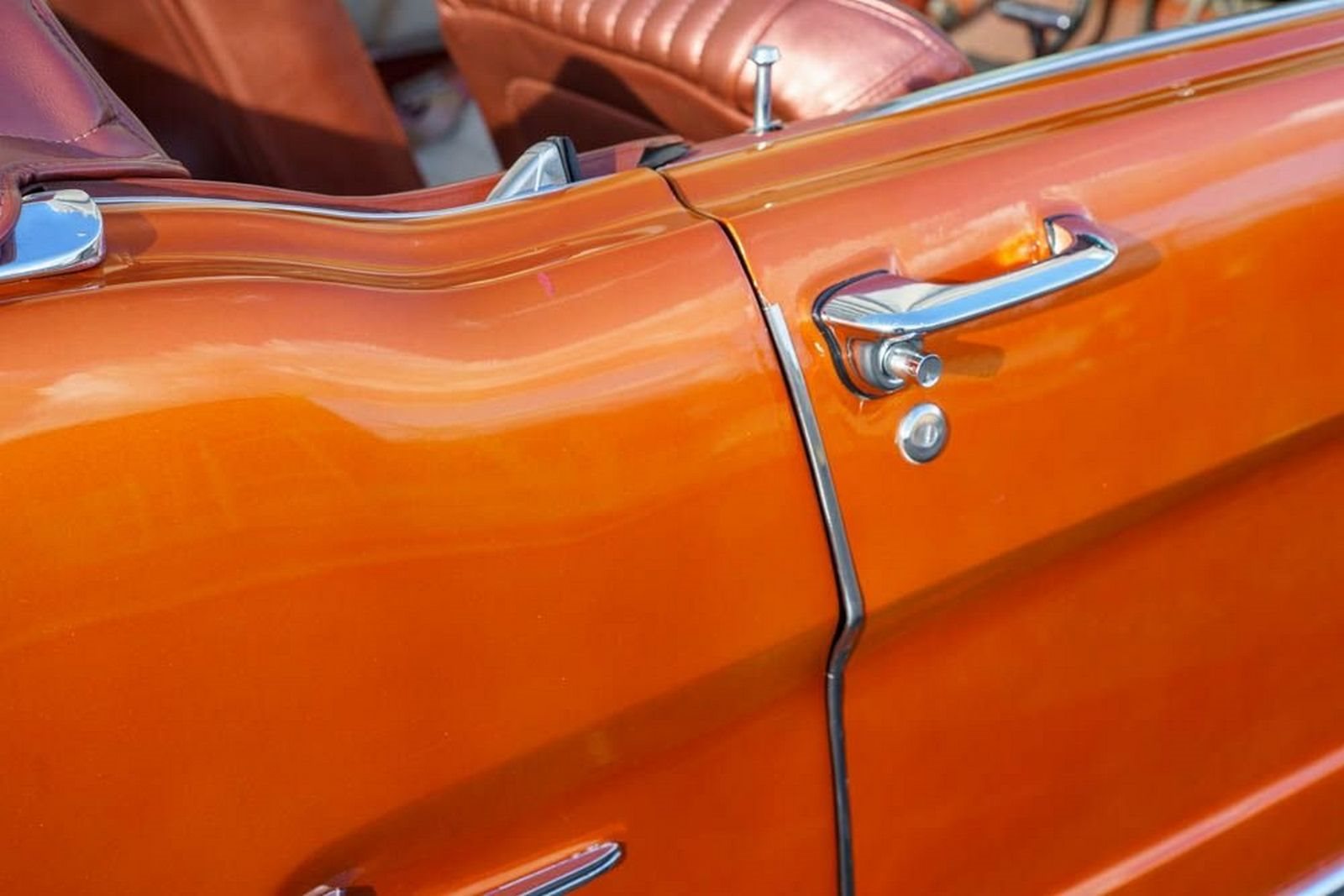 1966 - FORD MUSTANG CONVERTIBLE ORANGE, foto 52