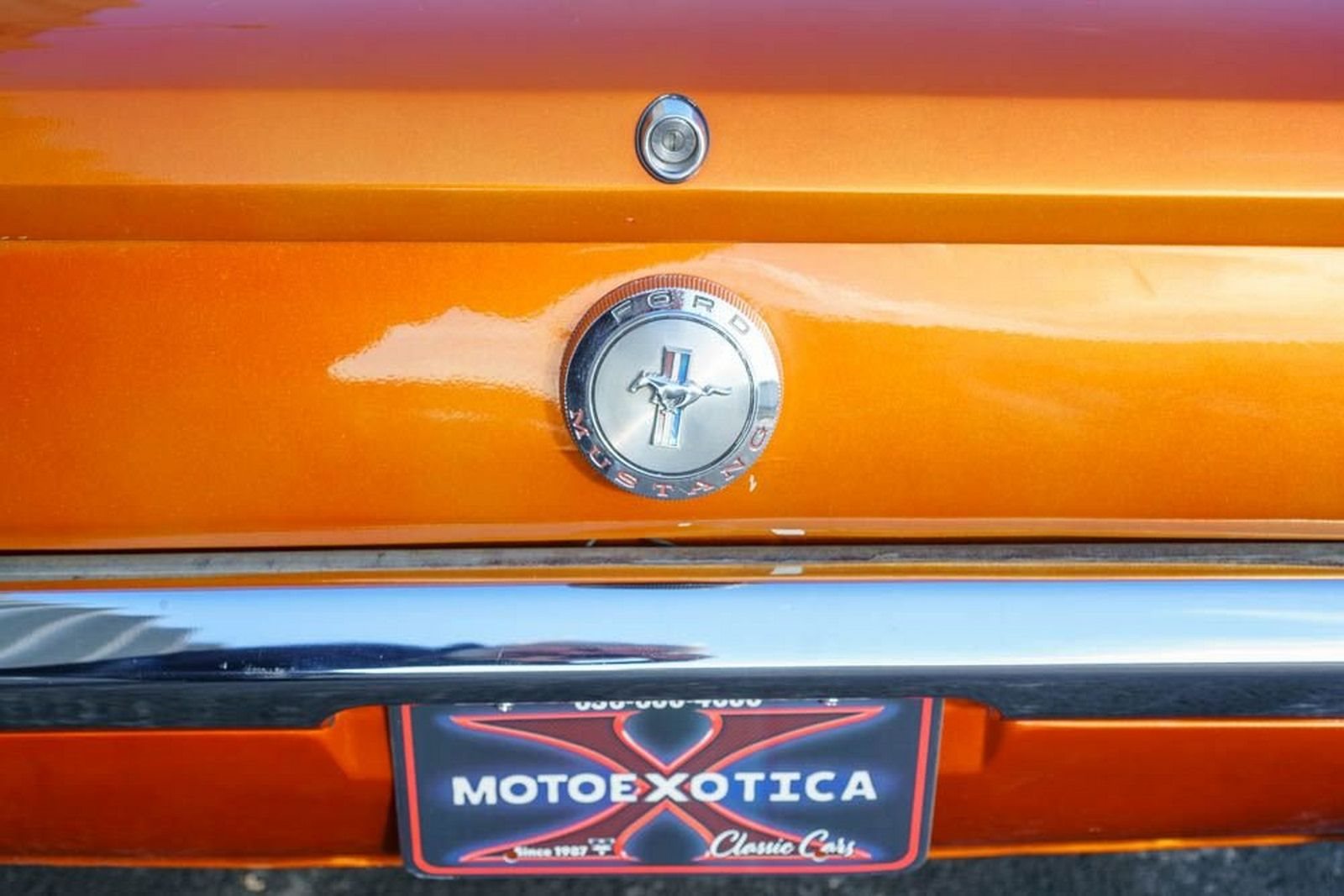 1966 - FORD MUSTANG CONVERTIBLE ORANGE, foto 57