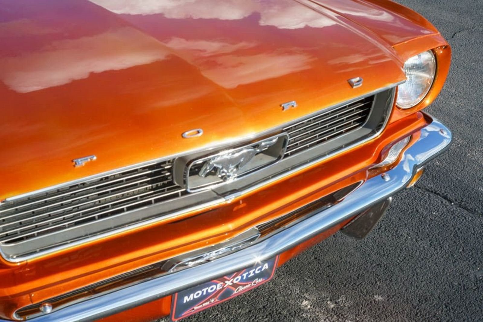 1966 - FORD MUSTANG CONVERTIBLE ORANGE, foto 60