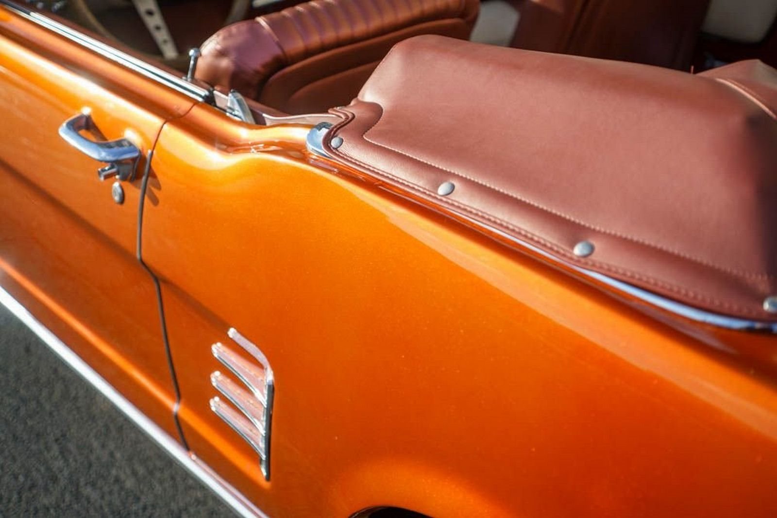 1966 - FORD MUSTANG CONVERTIBLE ORANGE, foto 61