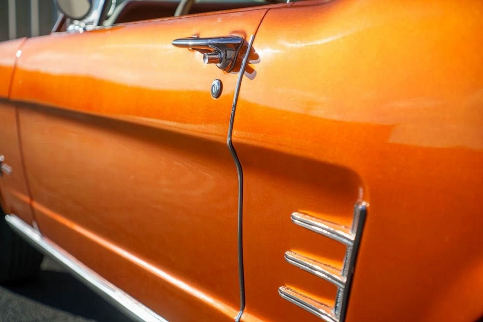 1966 - FORD MUSTANG CONVERTIBLE ORANGE, foto 64