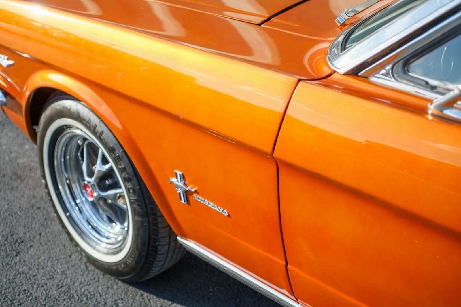 1966 - FORD MUSTANG CONVERTIBLE ORANGE, foto 68