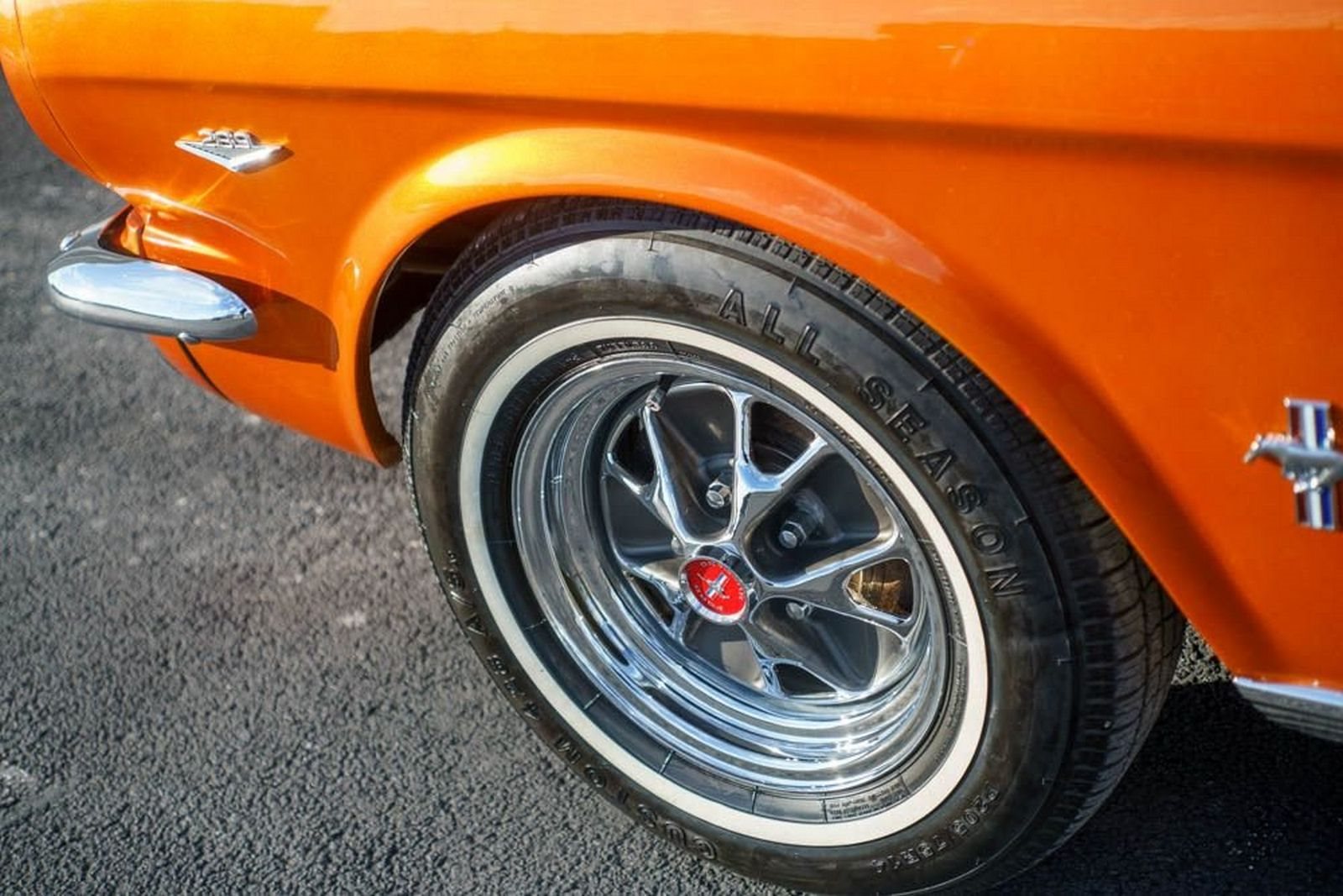 1966 - FORD MUSTANG CONVERTIBLE ORANGE, foto 71