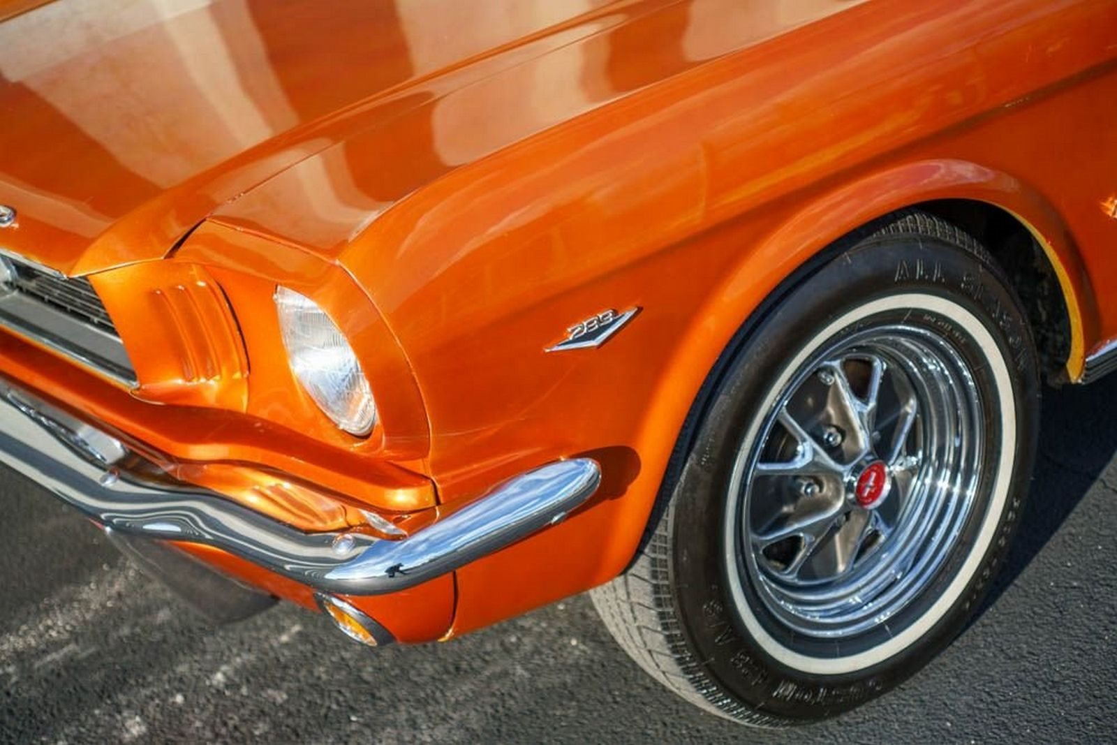 1966 - FORD MUSTANG CONVERTIBLE ORANGE, foto 74
