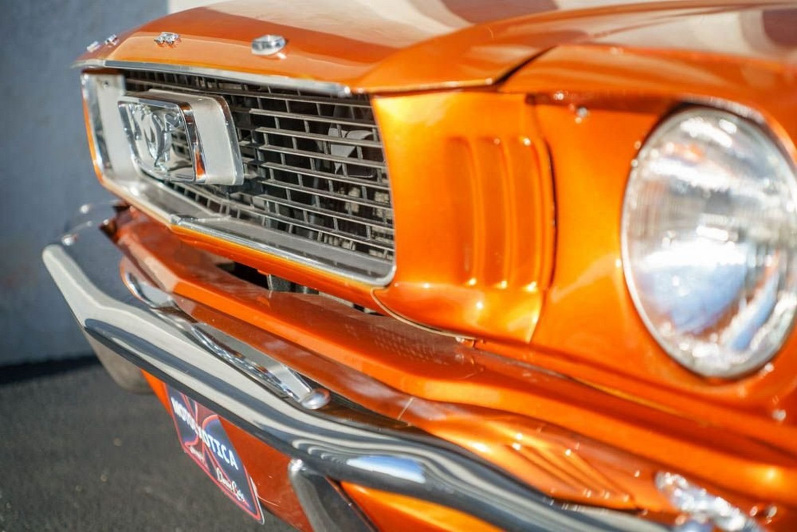 1966 - FORD MUSTANG CONVERTIBLE ORANGE, foto 76