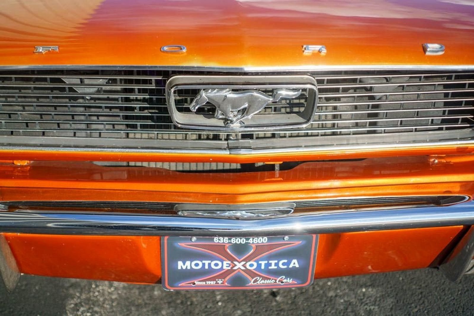 1966 - FORD MUSTANG CONVERTIBLE ORANGE, foto 77